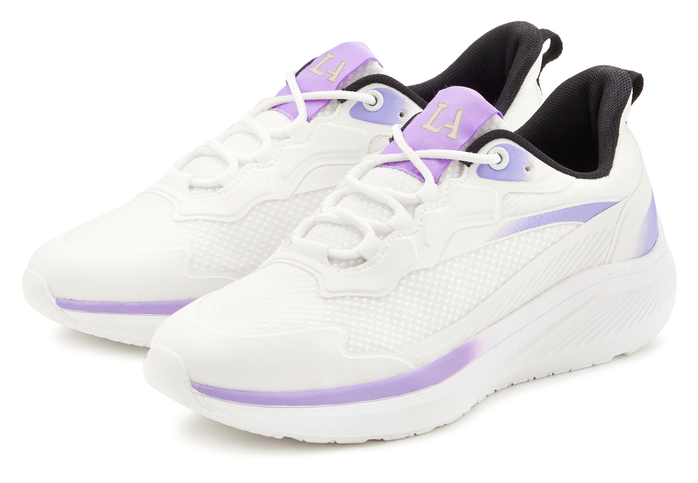 LASCANA ACTIVE Sneaker "Turnschuhe," mit modischen Farbdetails VEGAN günstig online kaufen