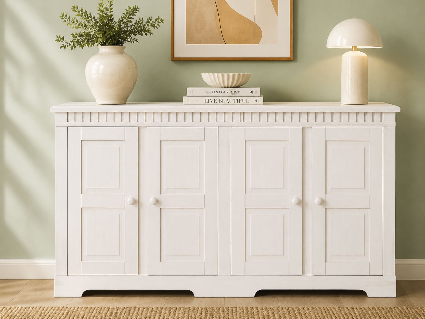 OTTO home Sideboard "Lisa" Kommode aus massivem Kiefernholz, in 2 Breiten lieferbar