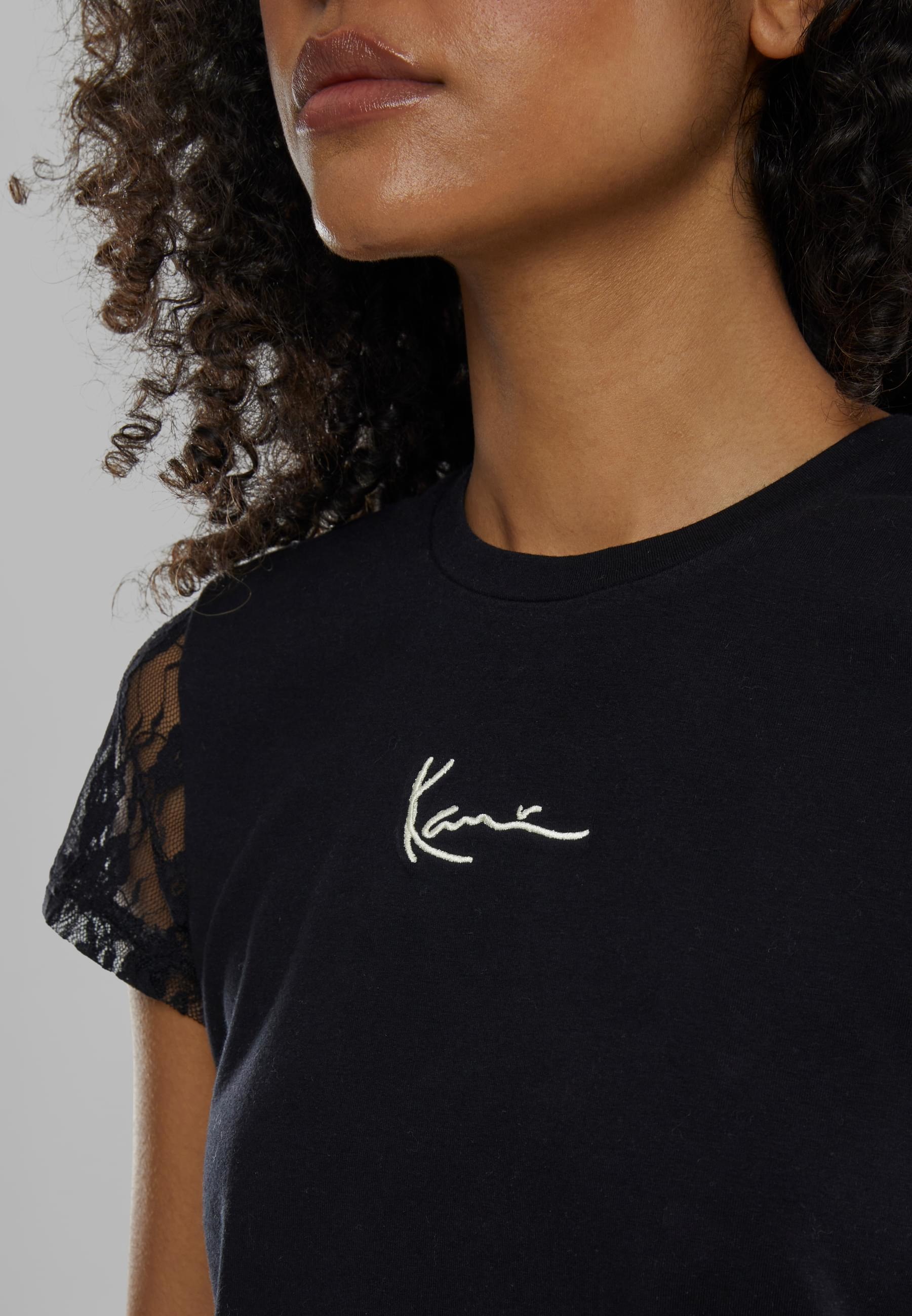 Karl Kani T-Shirt »Karl Kani KW251-024-1 Signature Back Lace Short Tee«, (1 tlg.)