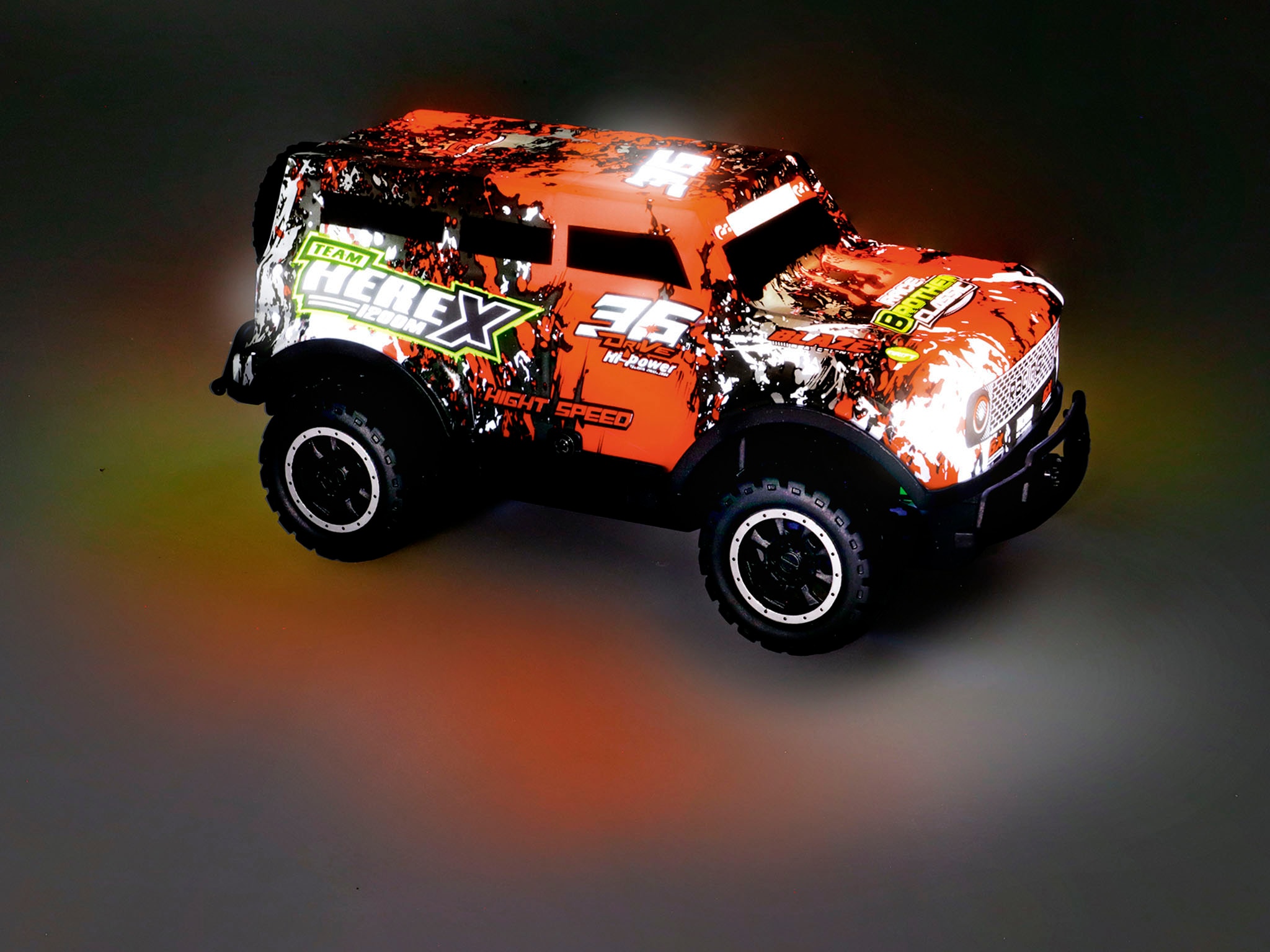 Revell® RC-Monstertruck »Revell® control, Ghost Driver, 2,4 GHz, rot«, mit LED-Licht