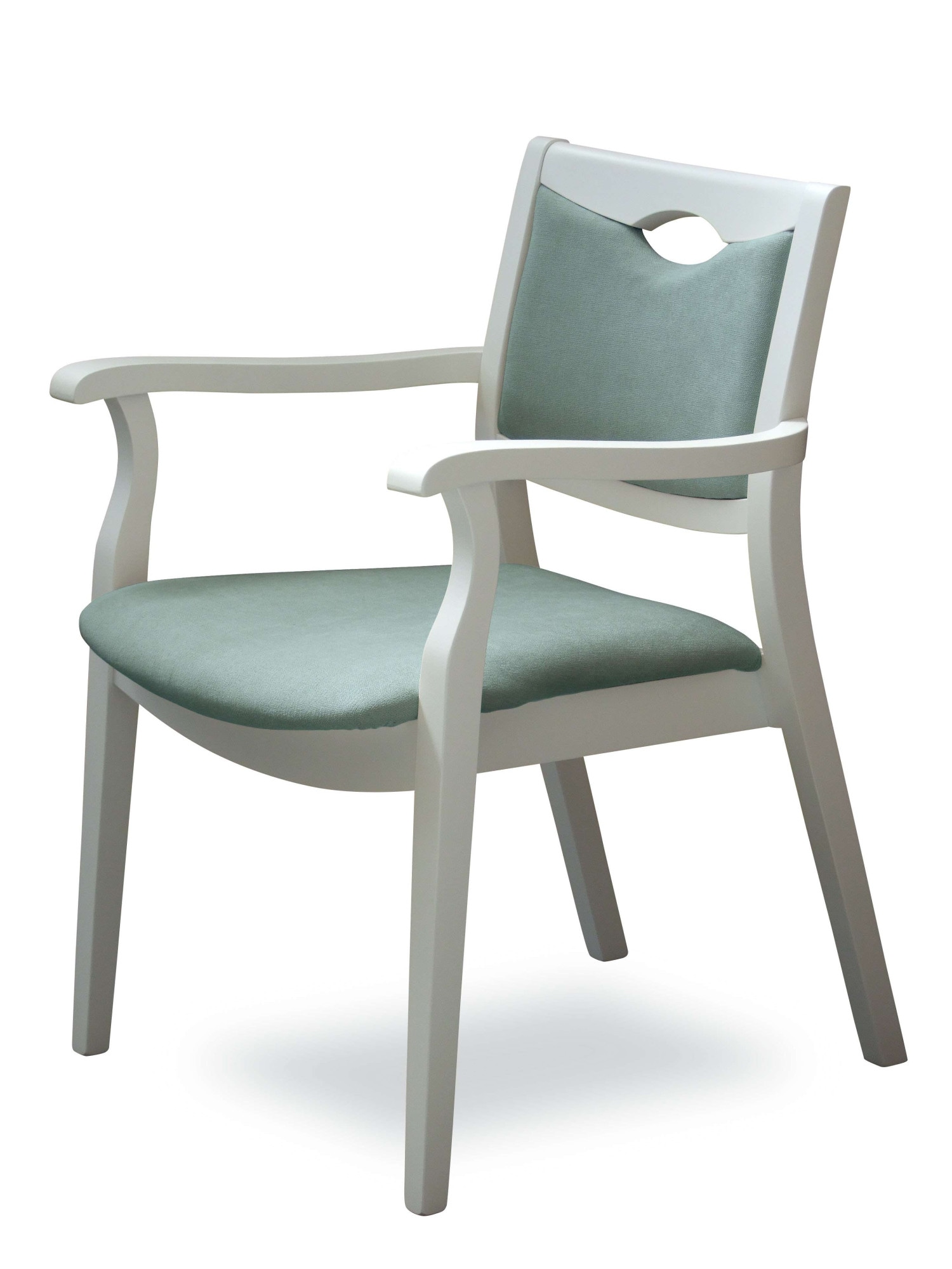 Home affaire Armlehnstuhl "London, Stuhl, Komfortsessel, 3 Gestellfarben, Made in Italy" () 1 Stk.Extra-komfortabel, ergonomisch, fleckenabweisendes Gewebe, Massivholz