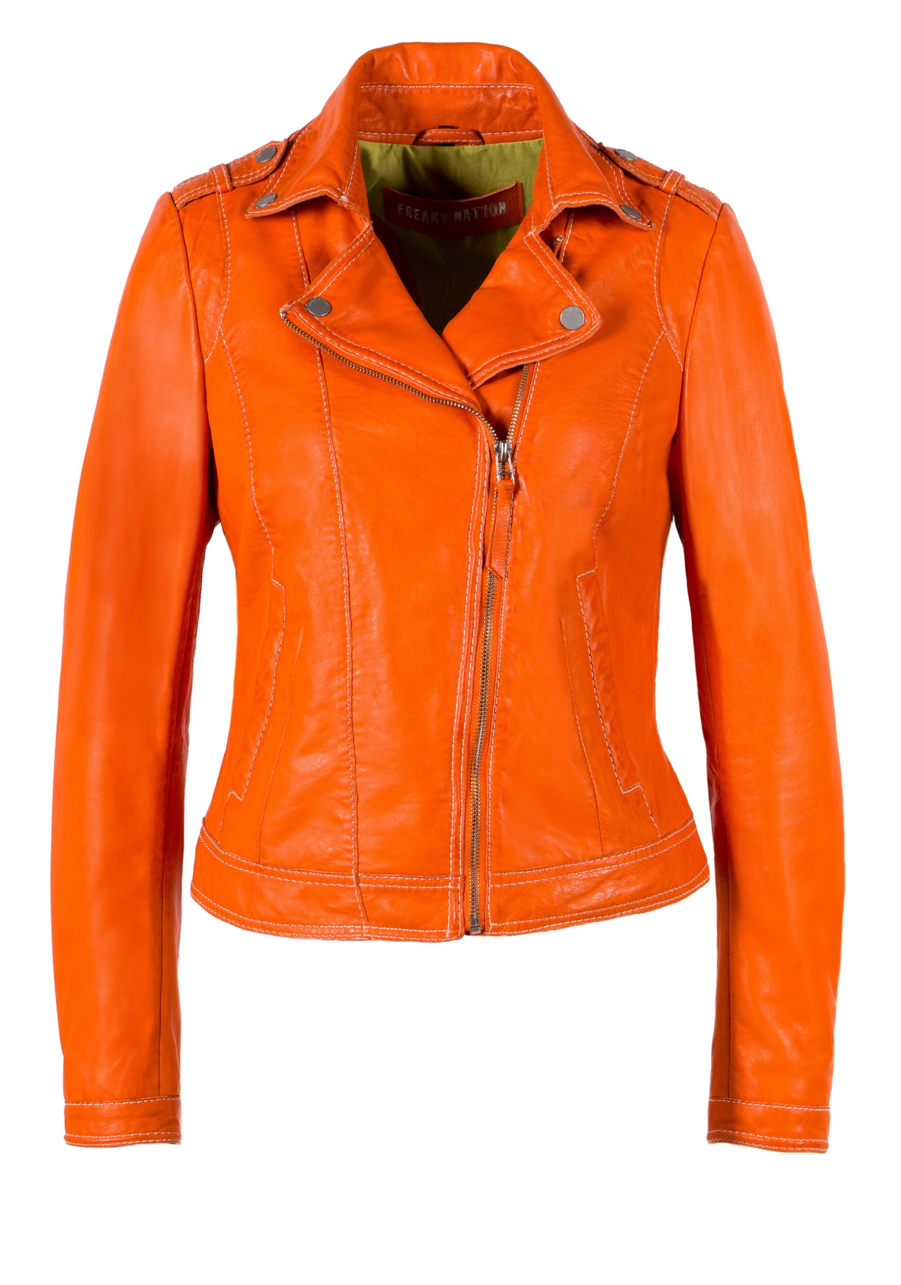 Freaky Nation Lederjacke "Energy Girl-FN" günstig online kaufen