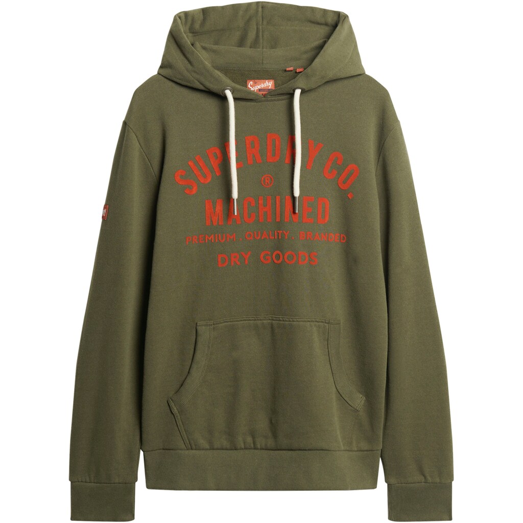 Superdry Kapuzensweatshirt »WORKWEAR FLOCK GRAPHIC HOODIE«