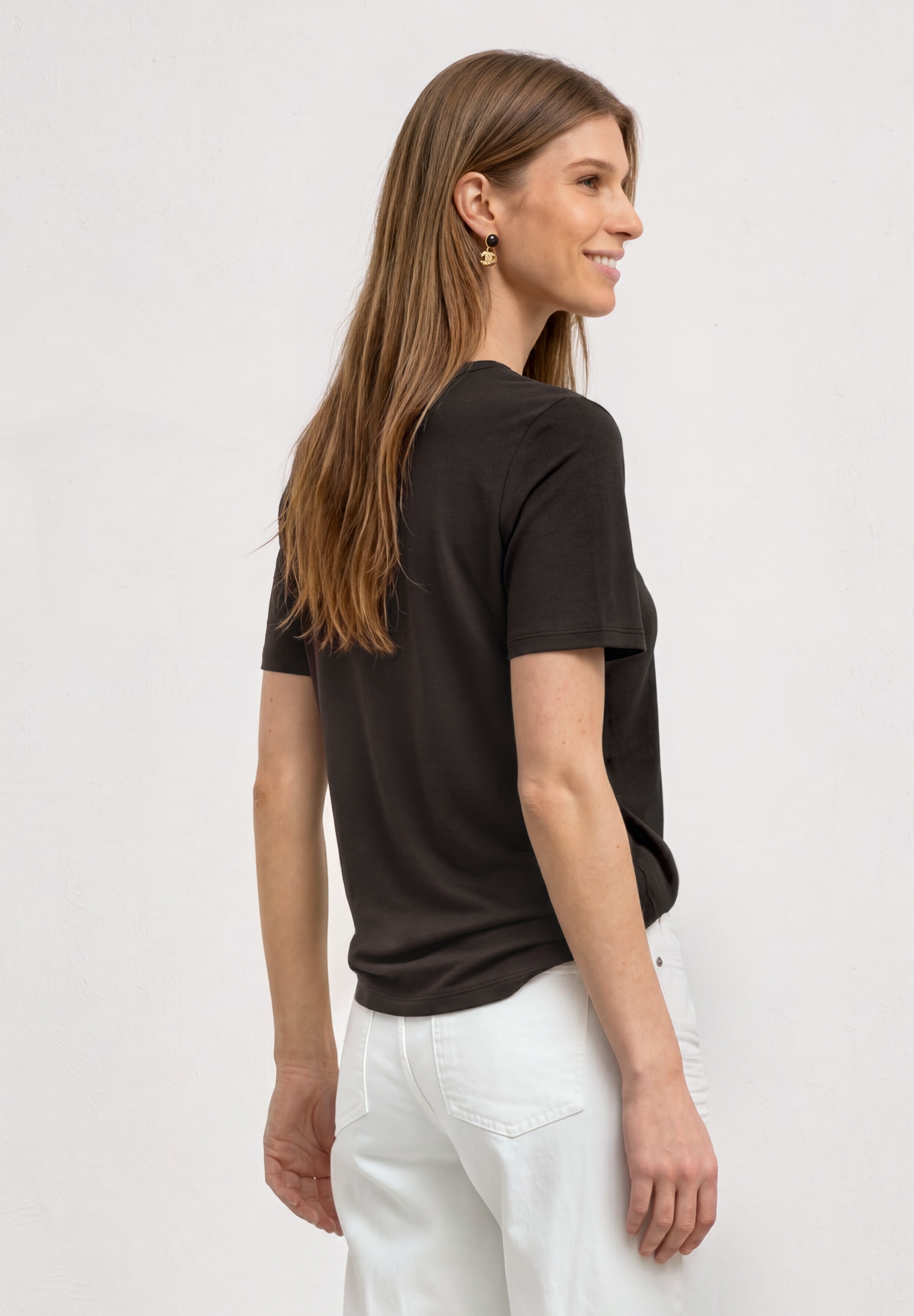 STREET ONE T-Shirt im soften Baumwoll-Mix