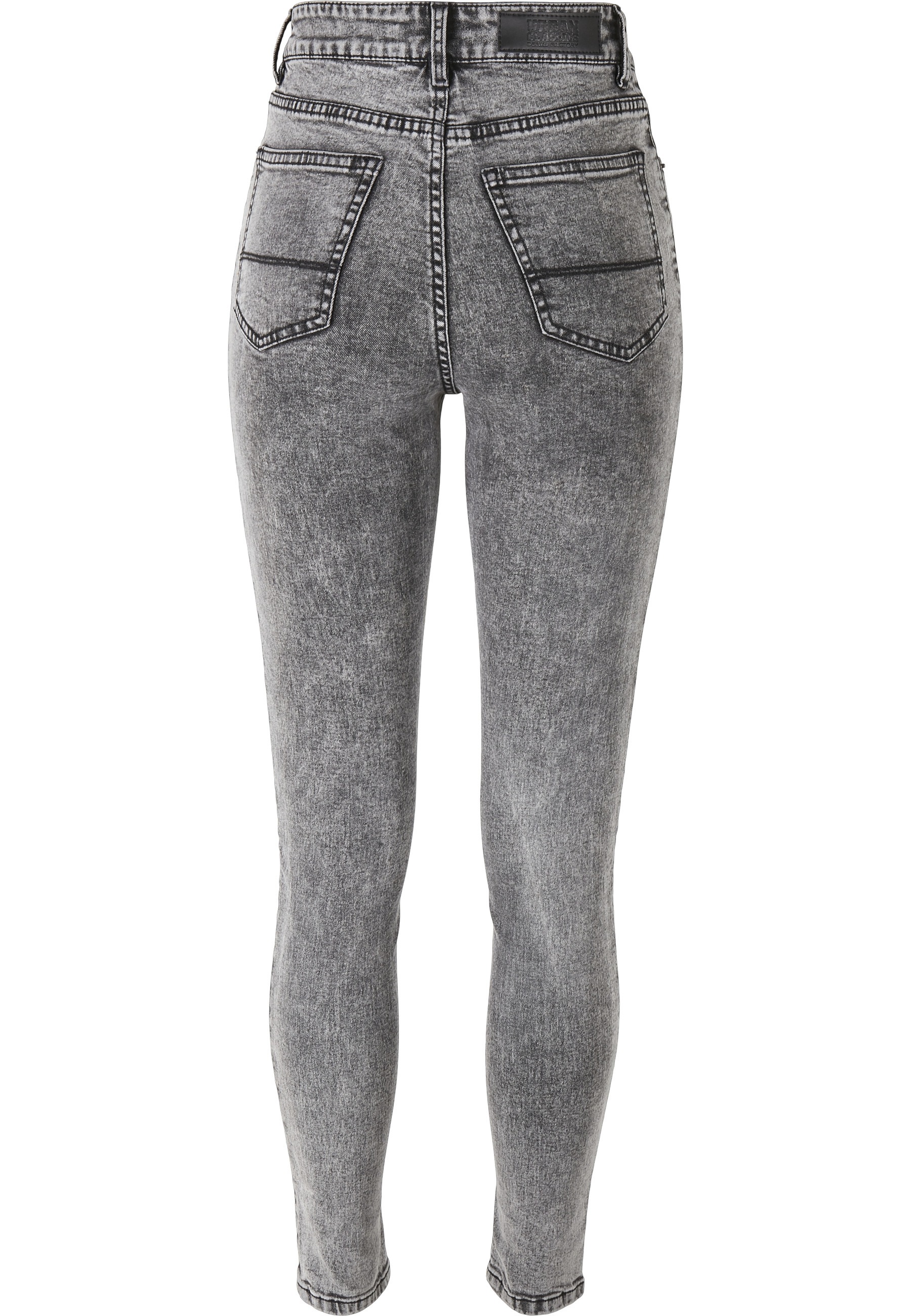 URBAN CLASSICS Bequeme Jeans »Urban Classics Damen Ladies High Waist Skinny Jeans« 1 Stk.