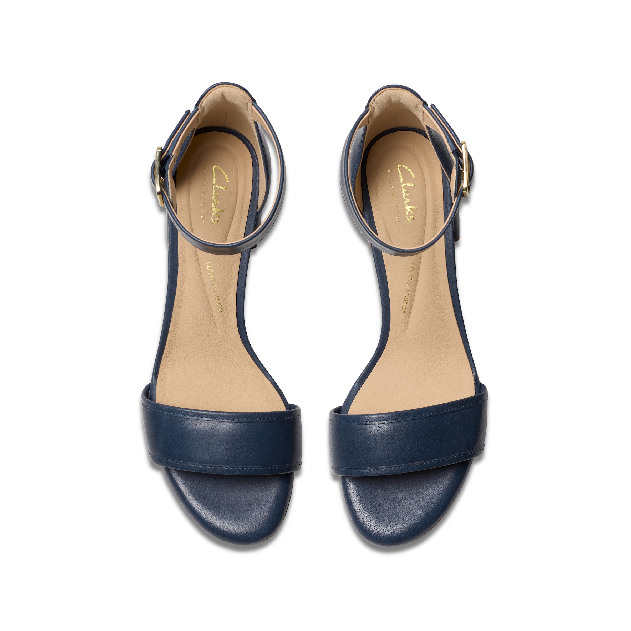 Clarks Sandale »Ezoria Mae«, Festtagsschuh, Sandalette mit Blockabsatz