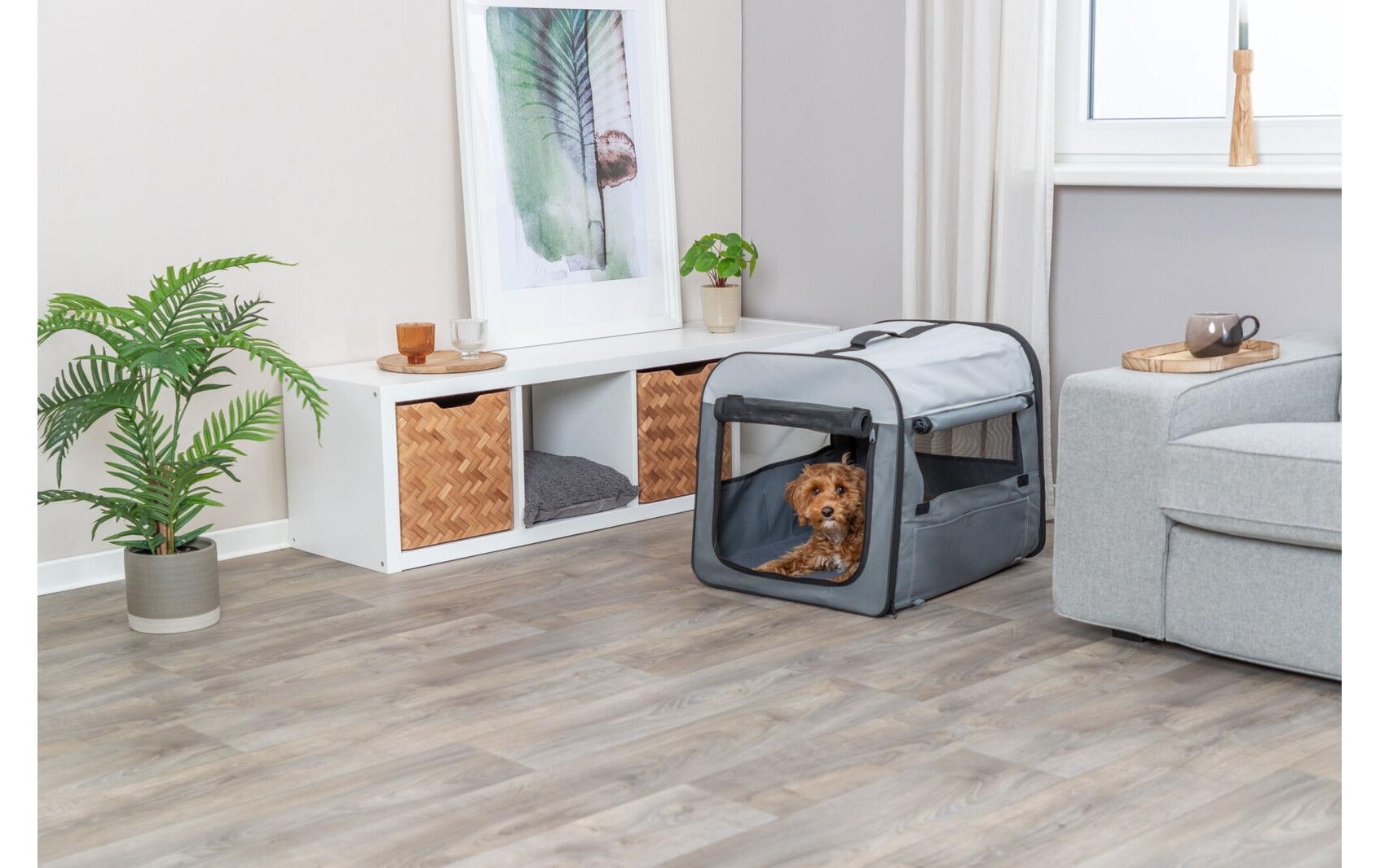 TRIXIE Tiertransportbox »Basic S« bis 7 kg Faltbar, Gute Luftzirkulation, Stabiler Tragegriff, Zusammenklappbar