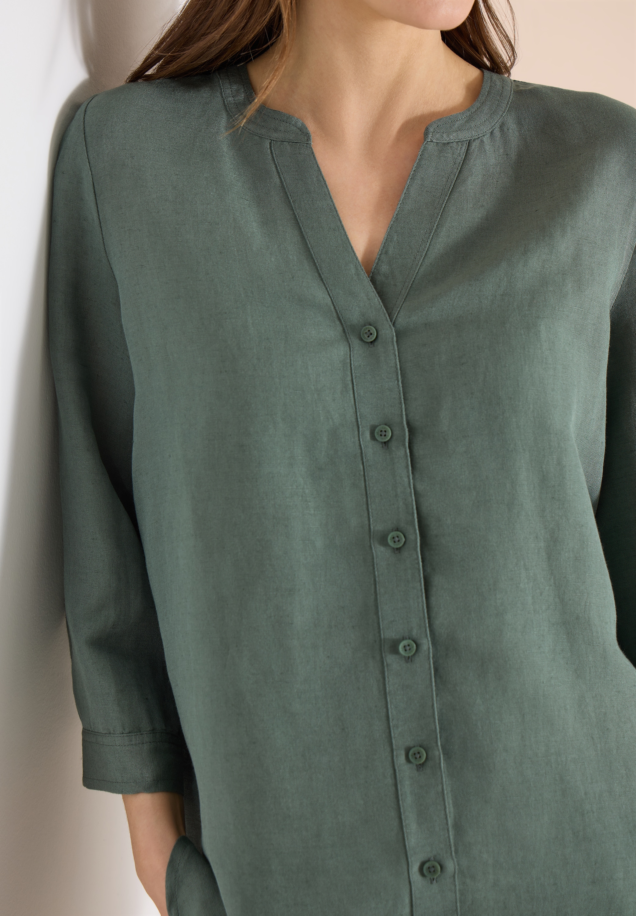 Cecil Longbluse mit 3/4 Ärmeln