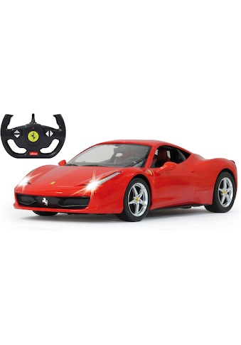RC-Auto »Deluxe Cars, Ferrari 458 Italia, 1:14, rot, 2,4GHz«, mit LED-Licht