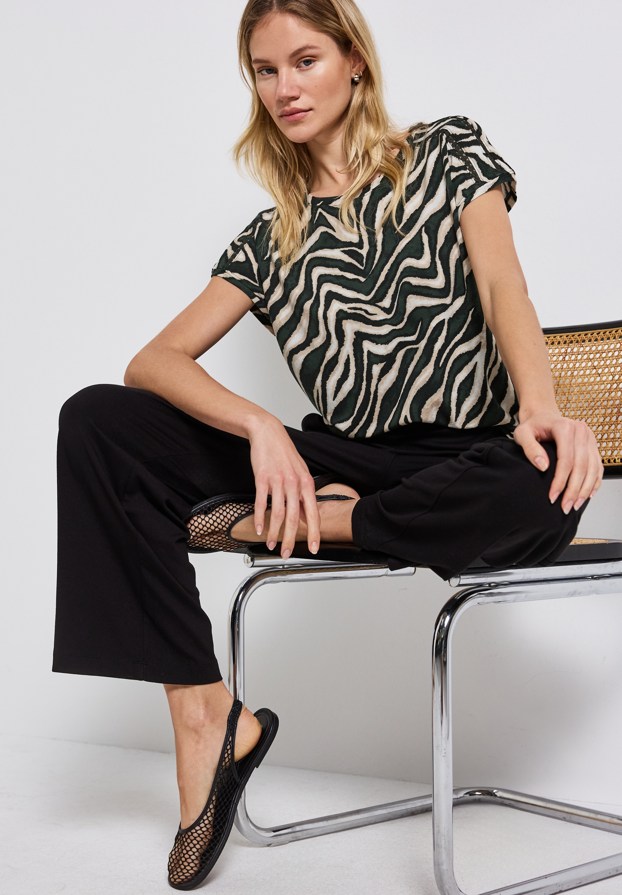 STREET ONE Shirttop, mit All-Over Print