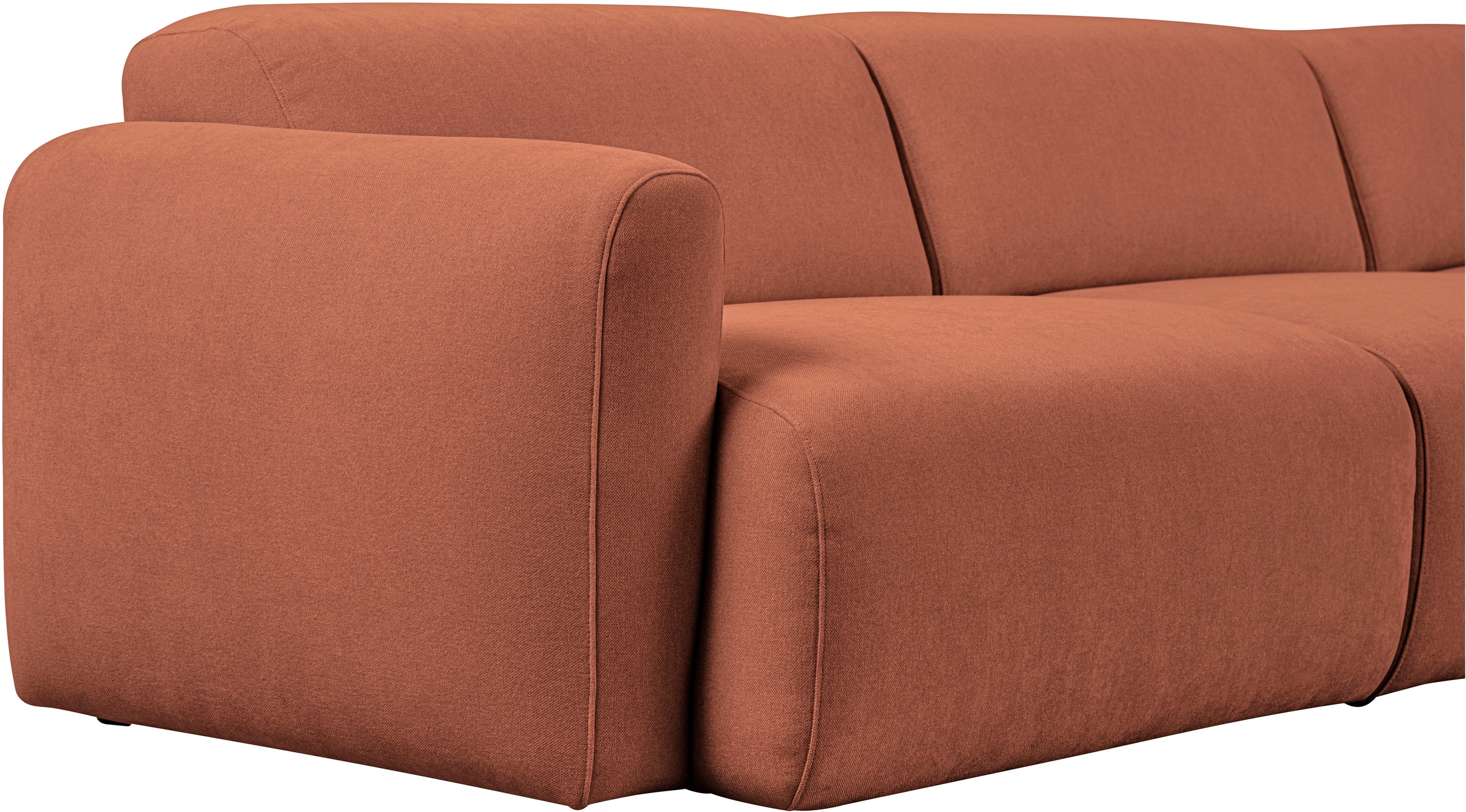 andas Ecksofa »Myrland«, Breite 241 cm, Chenille, Easy Clean Stoff, mit Kaltschaum