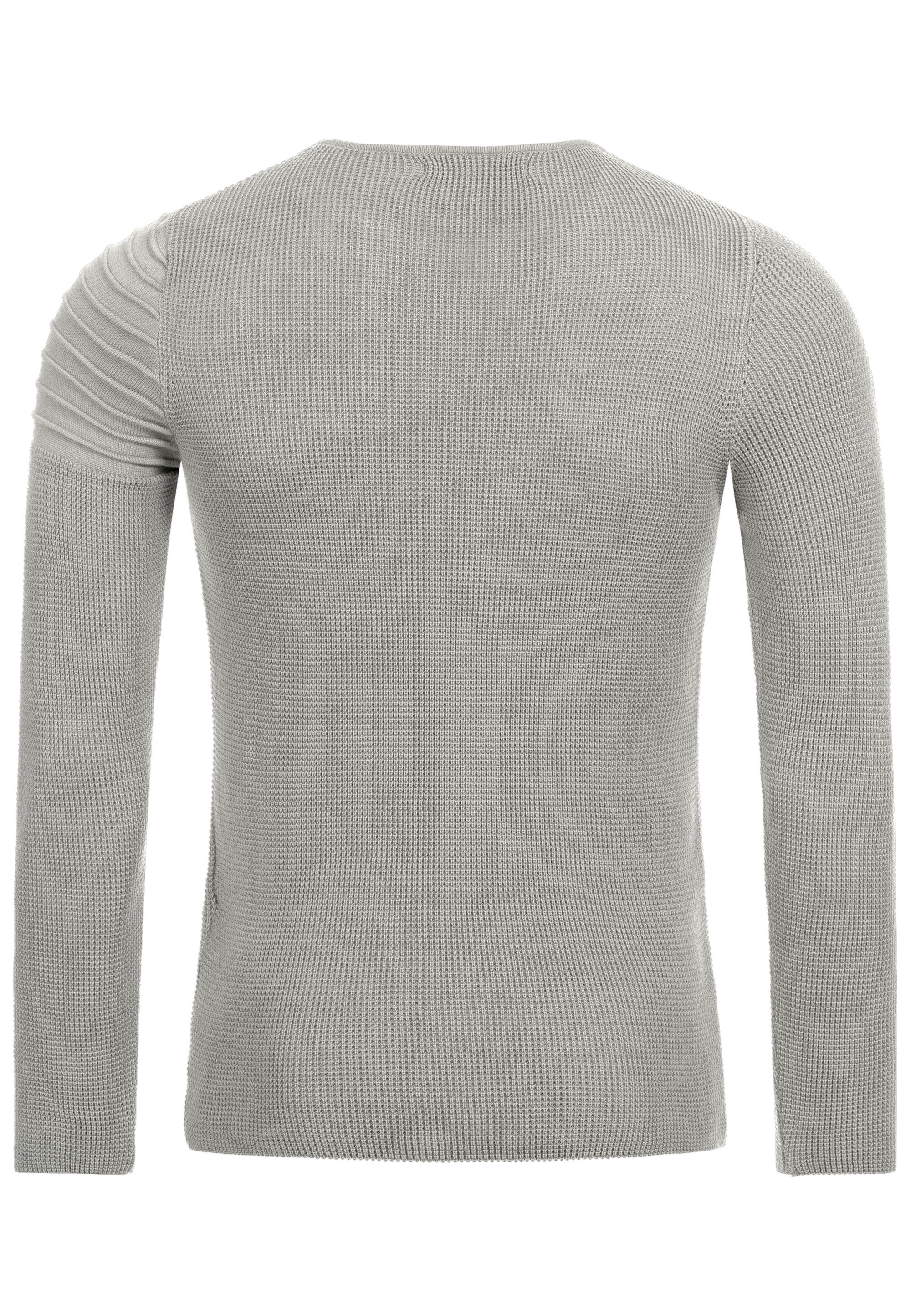 RedBridge Strickpullover »Amarillo«, mit raffiniertem Schulterdetail