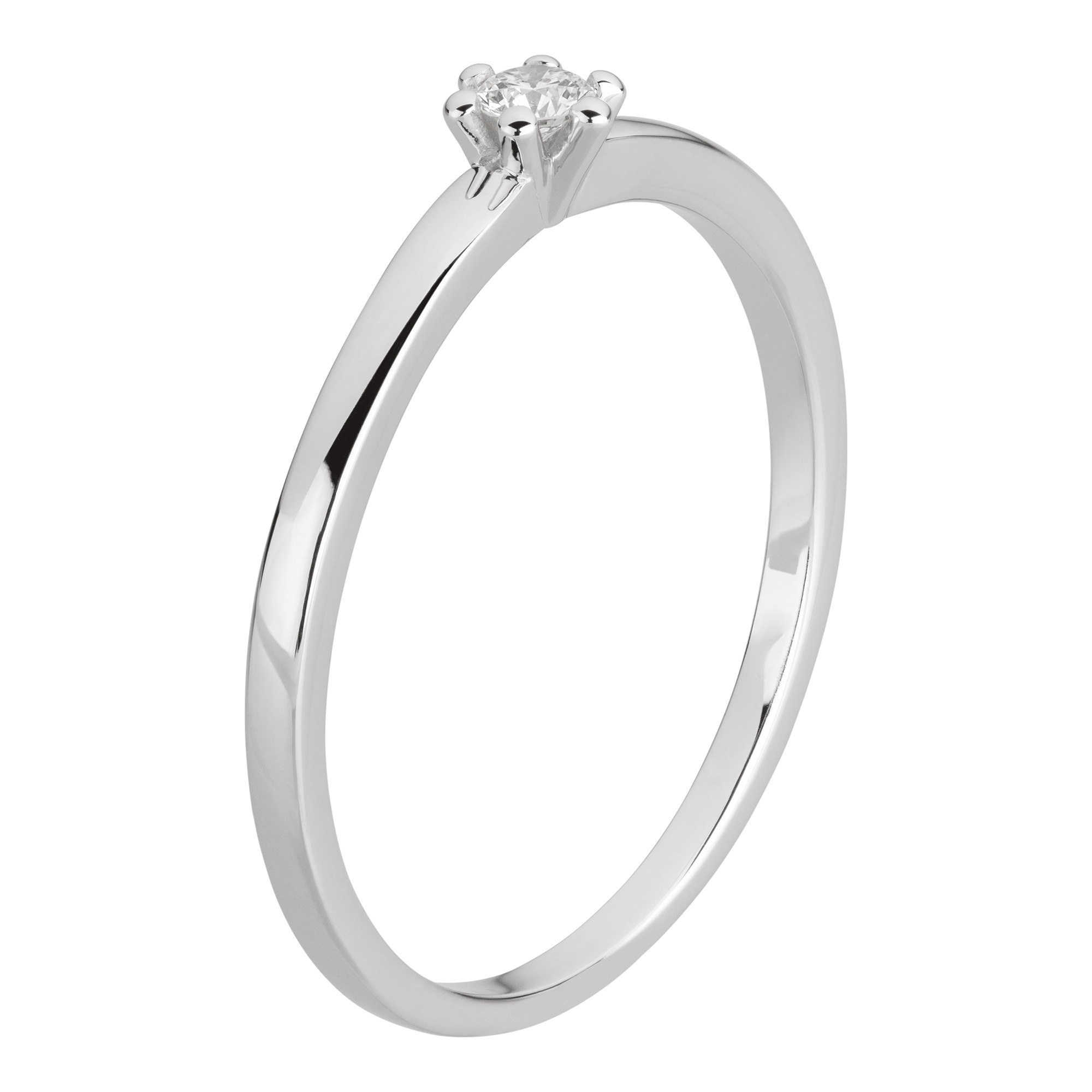 Orolino Fingerring »Gold 585 mit Brillant 0,07ct.«