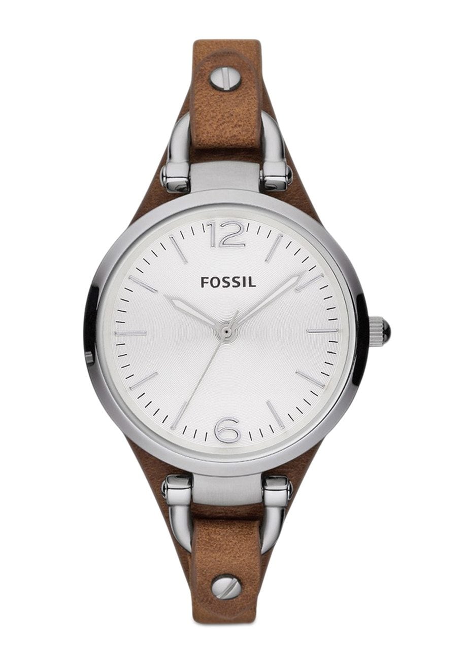 Fossil Quarzuhr »GEORGIA, ES3060«, Armbanduhr, Damenuhr, analog
