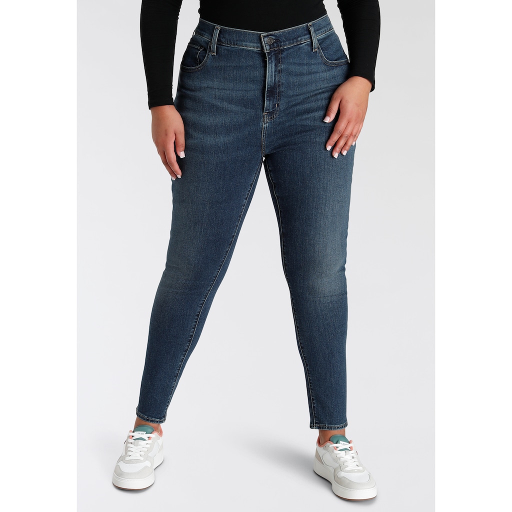 Levi's® Plus Skinny-fit-Jeans »721 PL HI RISE SKINNY«, sehr figurbetonter Schnitt