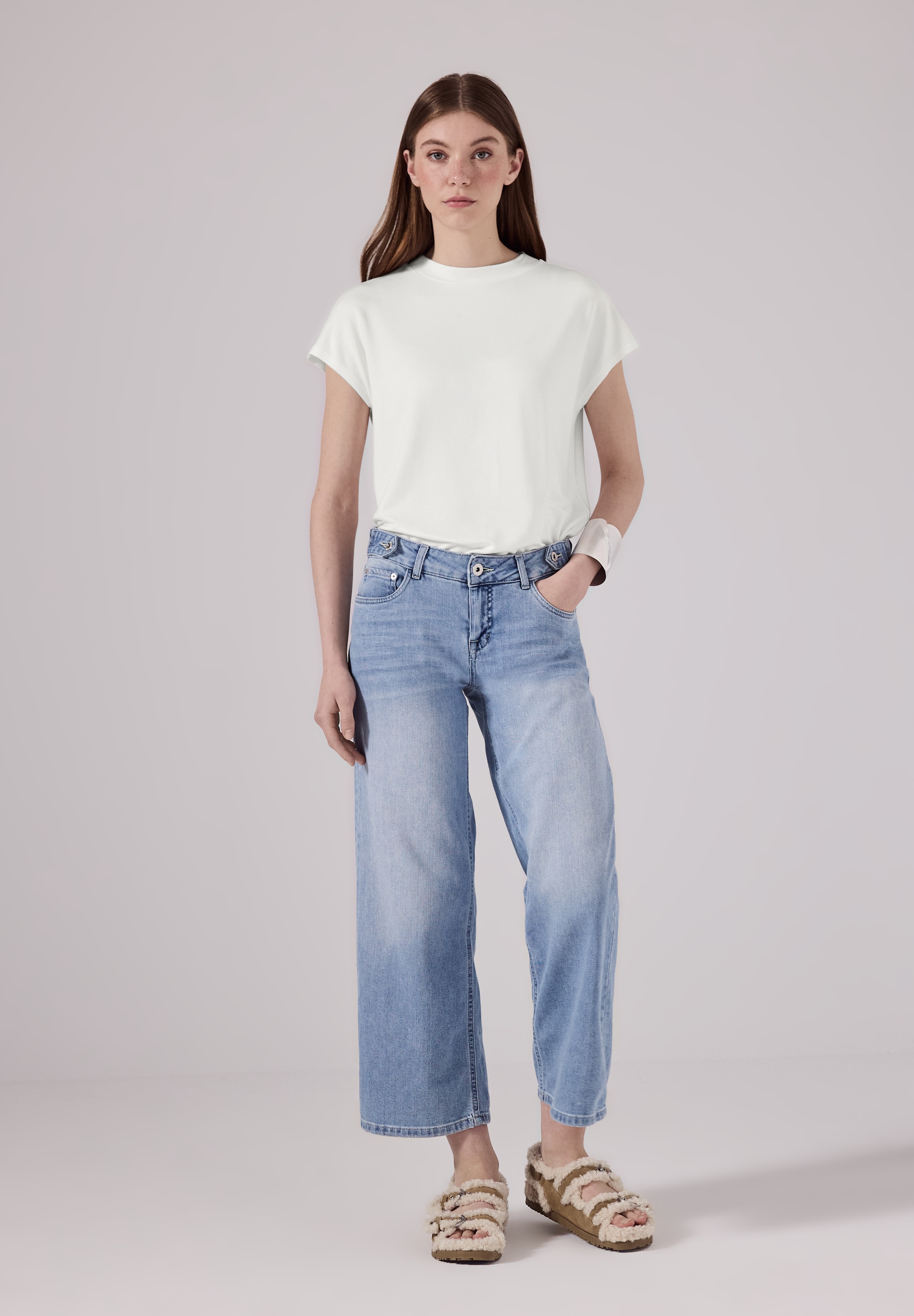 STREET ONE T-Shirt, mit Turtleneck