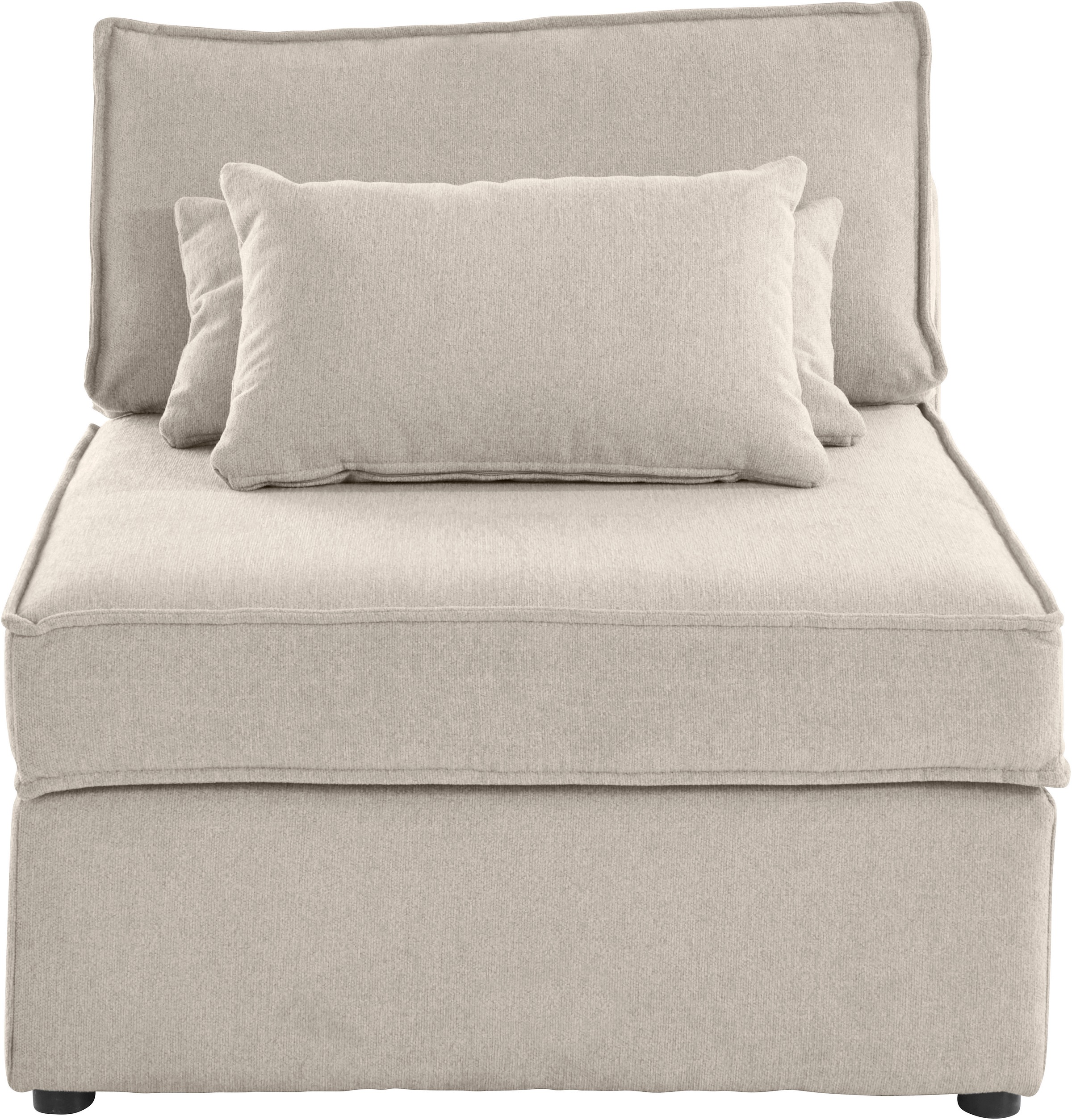 RAUM.ID Sofa-Mittelelement "Florid", als Teil eines Modulsofas, fester Sitz günstig online kaufen