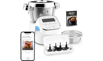 Krups Küchenmaschine mit Kochfunktion »HP60A1 i Prep&Cook XL«, 10 automatische... kaufen