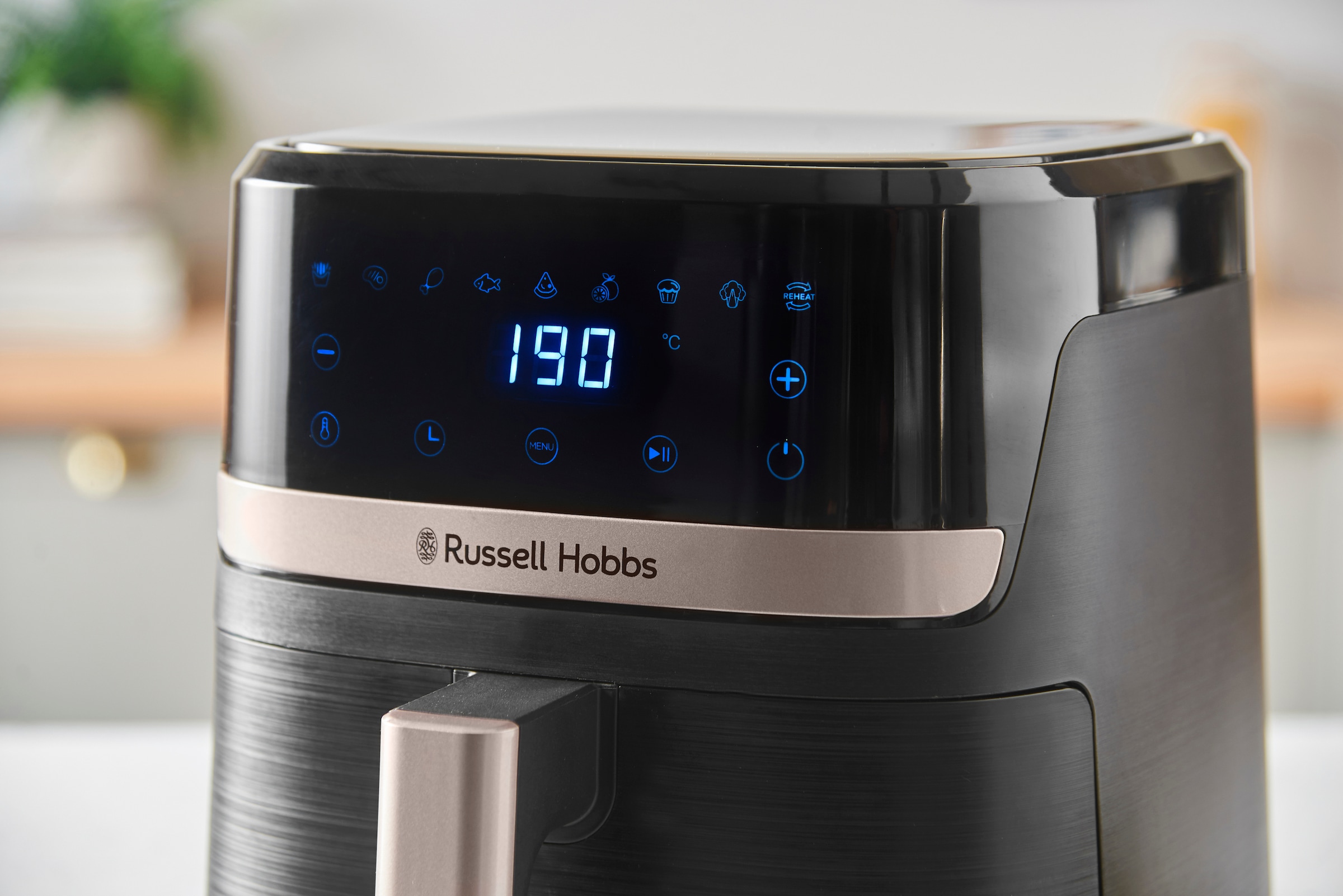 RUSSELL HOBBS Heißluftfritteuse »27620-56 SatisFry, 5L«, 1500 W, Fassungsvermögen 5,5 l, Airfryer–wenig oder kein Öl erforderlich, 9 Programme, 5,5 L