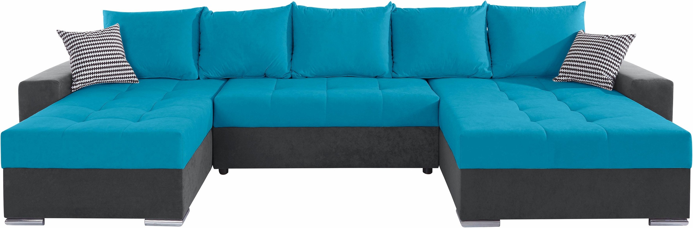 COLLECTION AB Wohnlandschaft "XXL-Josy U-Form, Breite 333 cm, mit 2 Recamie günstig online kaufen