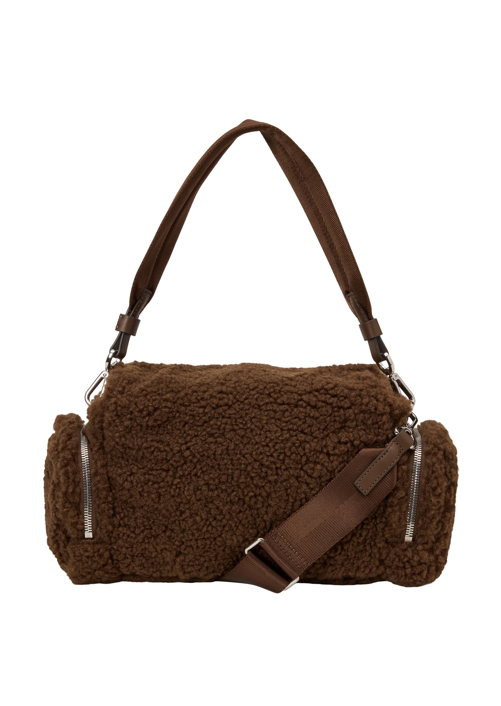 Marc O'Polo Umhängetasche »aus flauschigem Teddyfell«