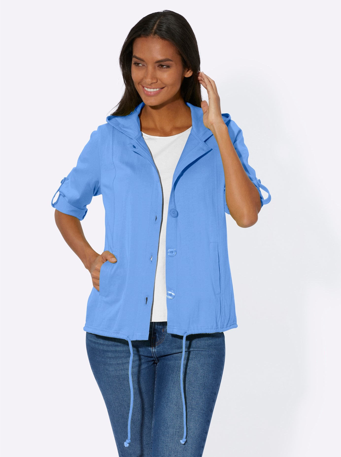 Classic Basics Shirtjacke "Shirtjacke" 1 Stk. tlg. günstig online kaufen
