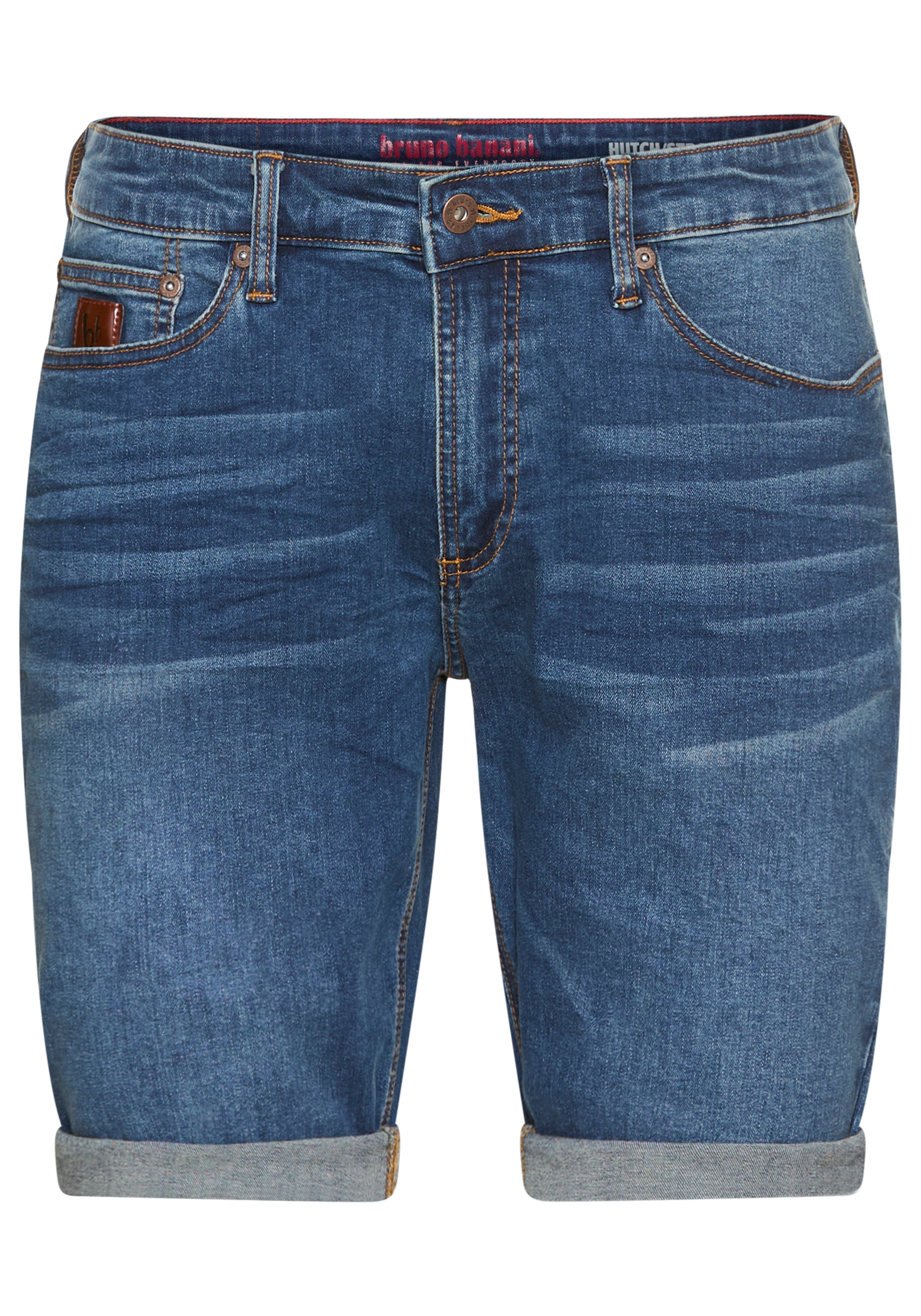 Bruno Banani Jeansshorts »Hutch-Shorts«, niedrige Leibhöhe