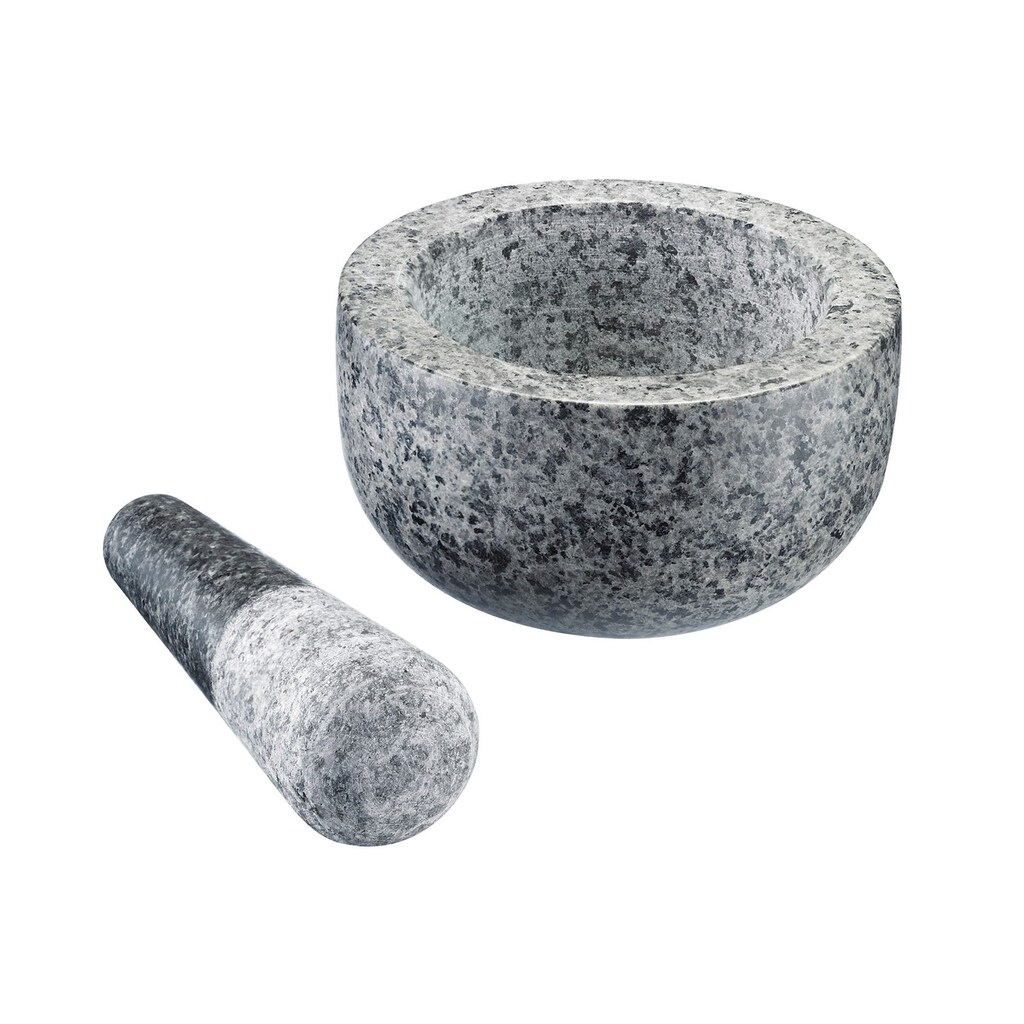 WESTMARK Mörser, (Set, 2 tlg.), Natur-Granit