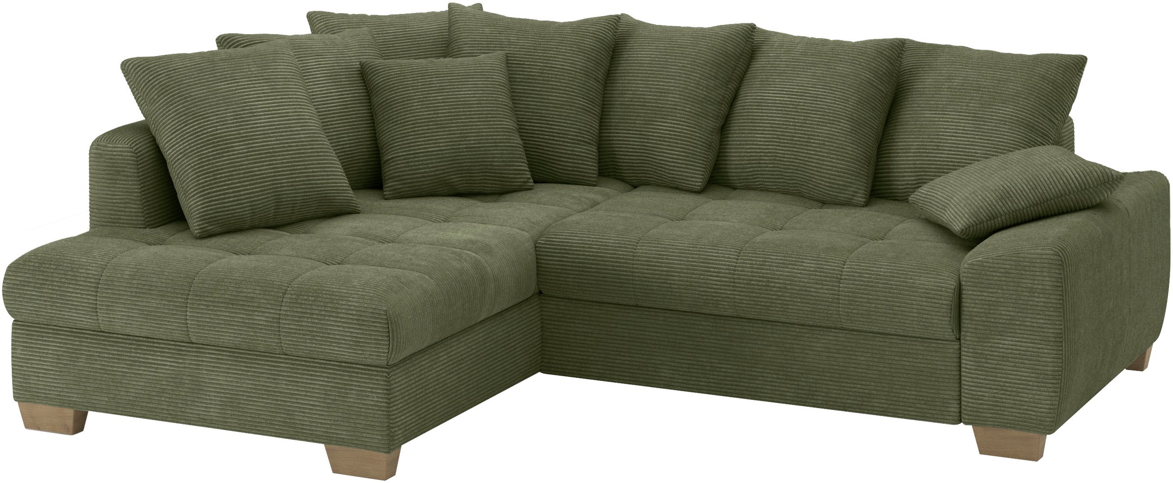 Mr. Couch Ecksofa "Nikita II, L-Form", Wahlweise mit Bettfunktion, Bettkast günstig online kaufen