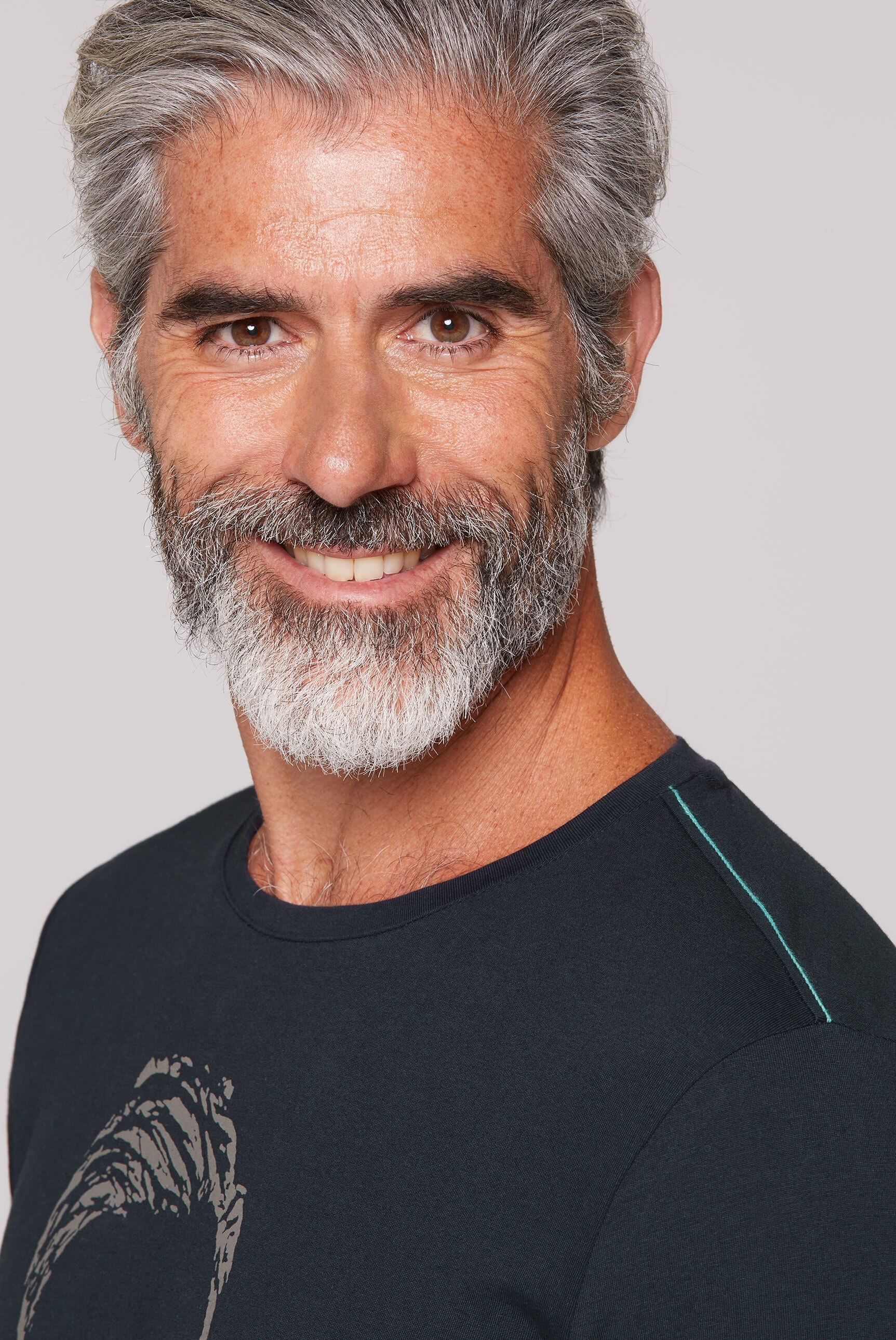 CAMP DAVID Rundhalsshirt, aus Baumwolle