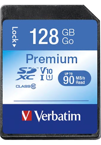 Verbatim Speicherkarte »Premium U1 SDXC 128GB« ...