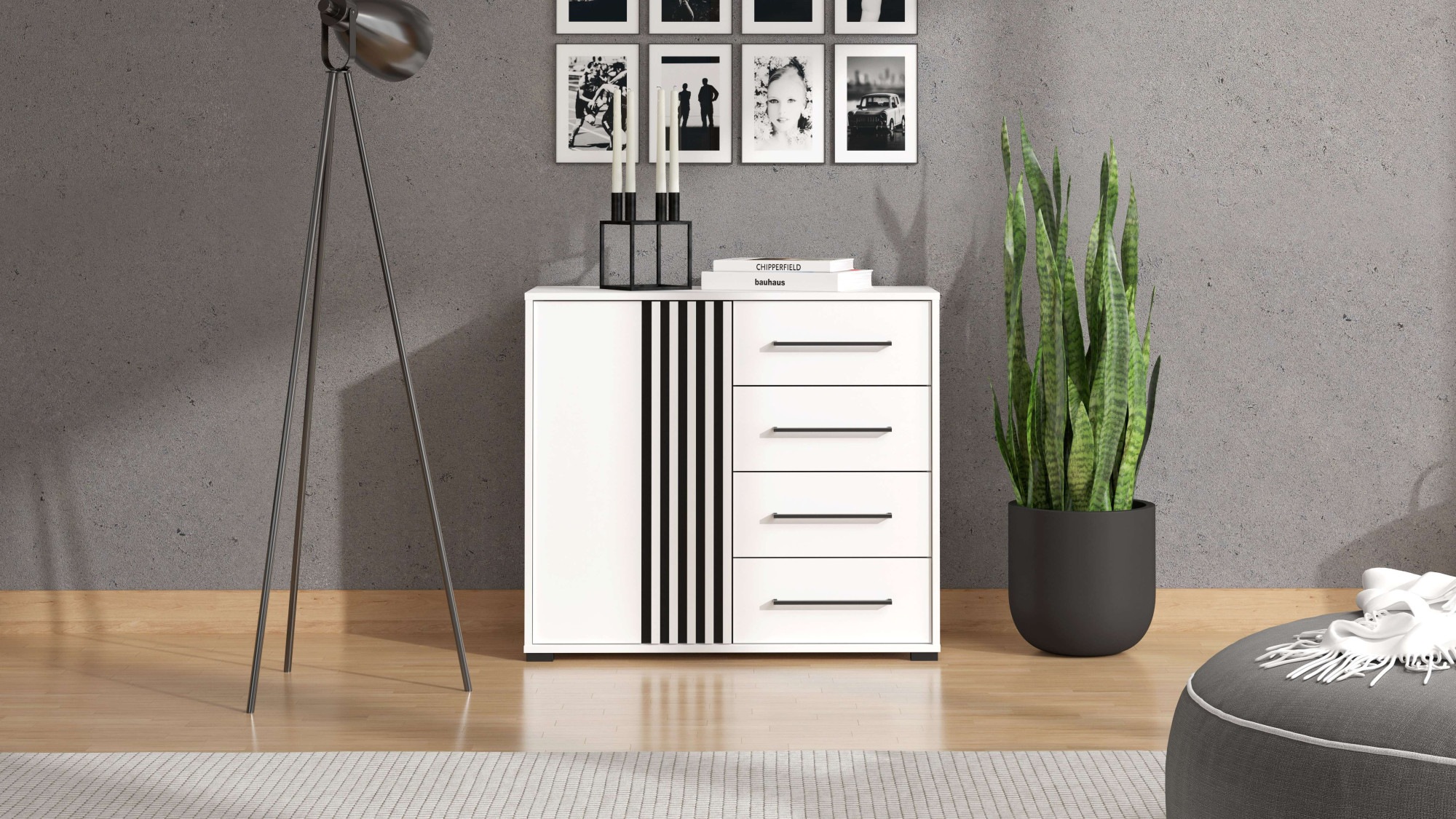 INOSIGN Kommode "Ascalon Sideboard, Breite 138 oder 93 cm, mit ABS Schutzka günstig online kaufen