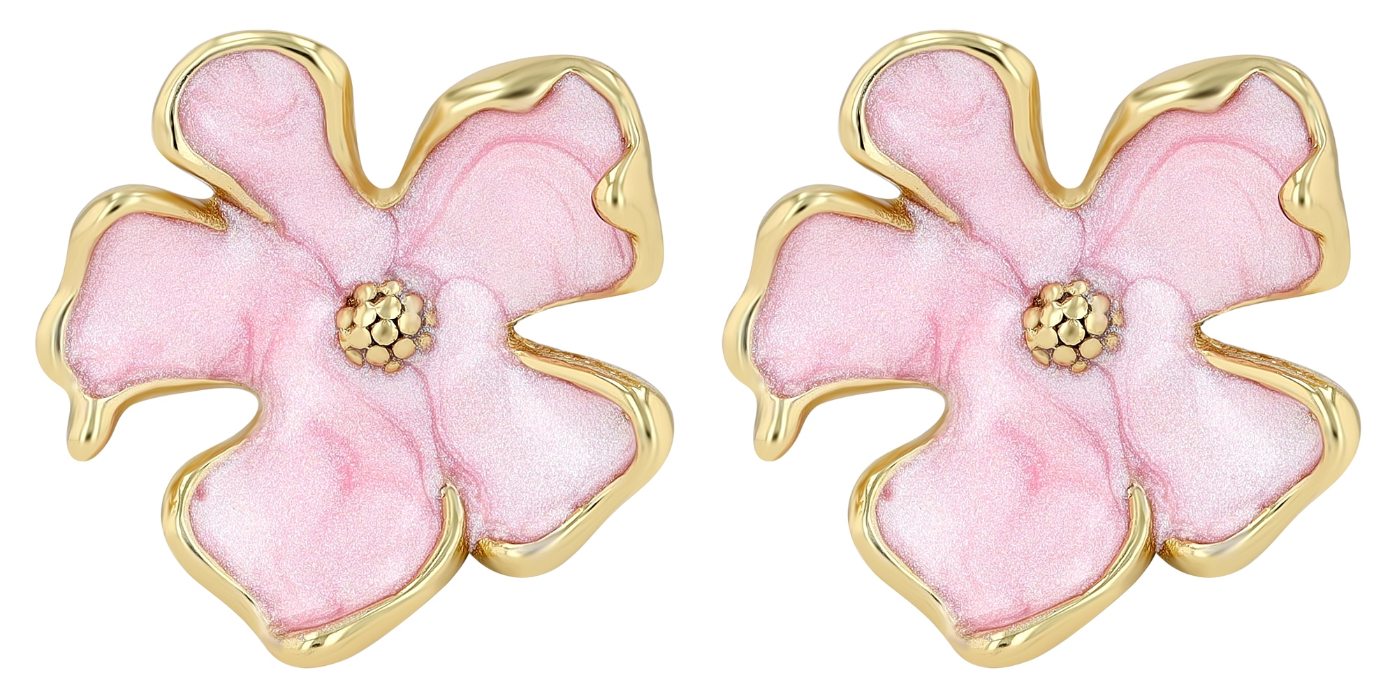 Adelia´s Paar Ohrhänger "Damen Ohrringe – Ohrstecker aus Edelstahl mit Emai günstig online kaufen