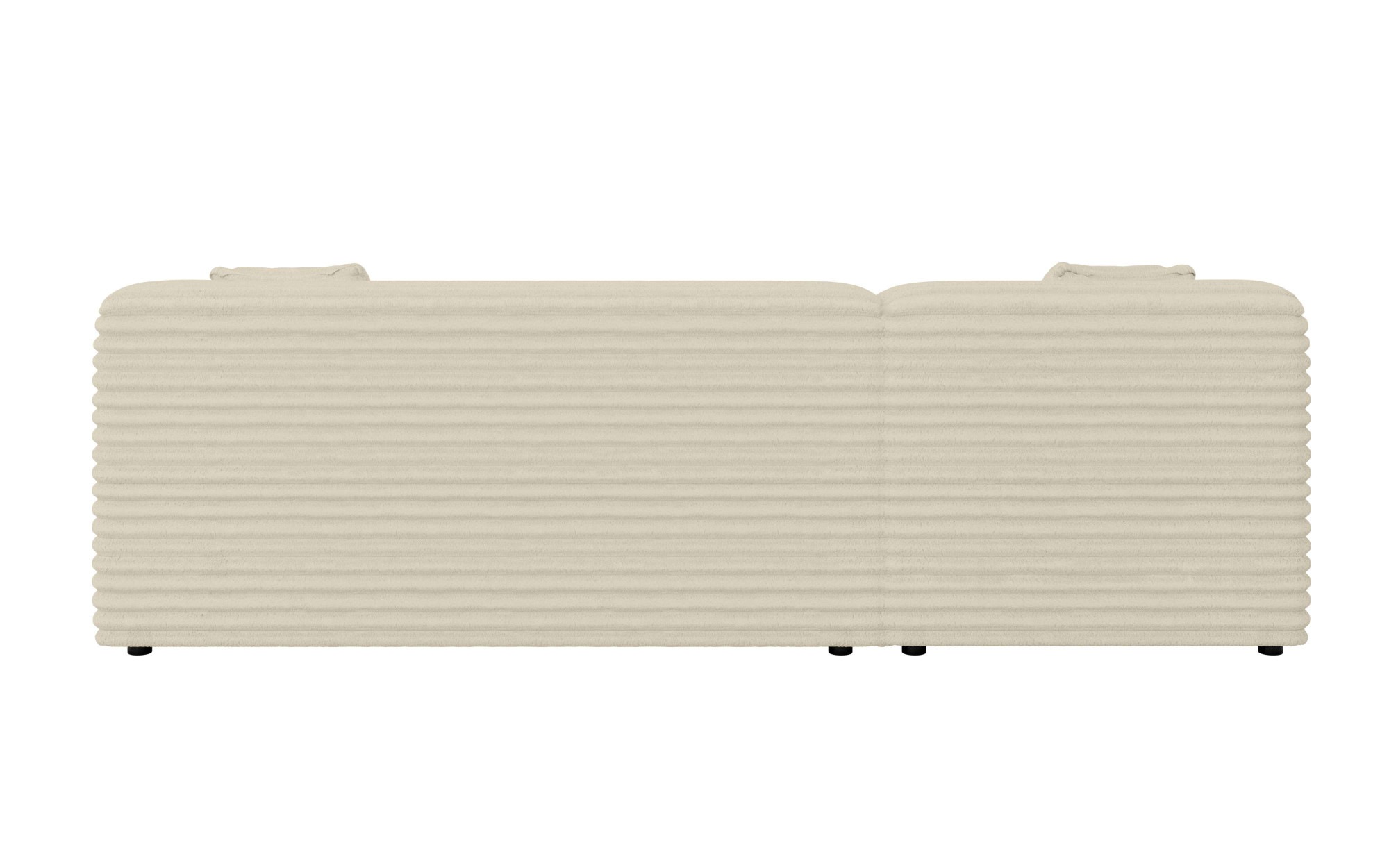 Home affaire Ecksofa »LILLIANA Designsofa, L-Form mit Recamiere rechts/links bestellbar«, L-Form mit Wellenunterfederung, Maße B/T/H: 256/160/76 cm