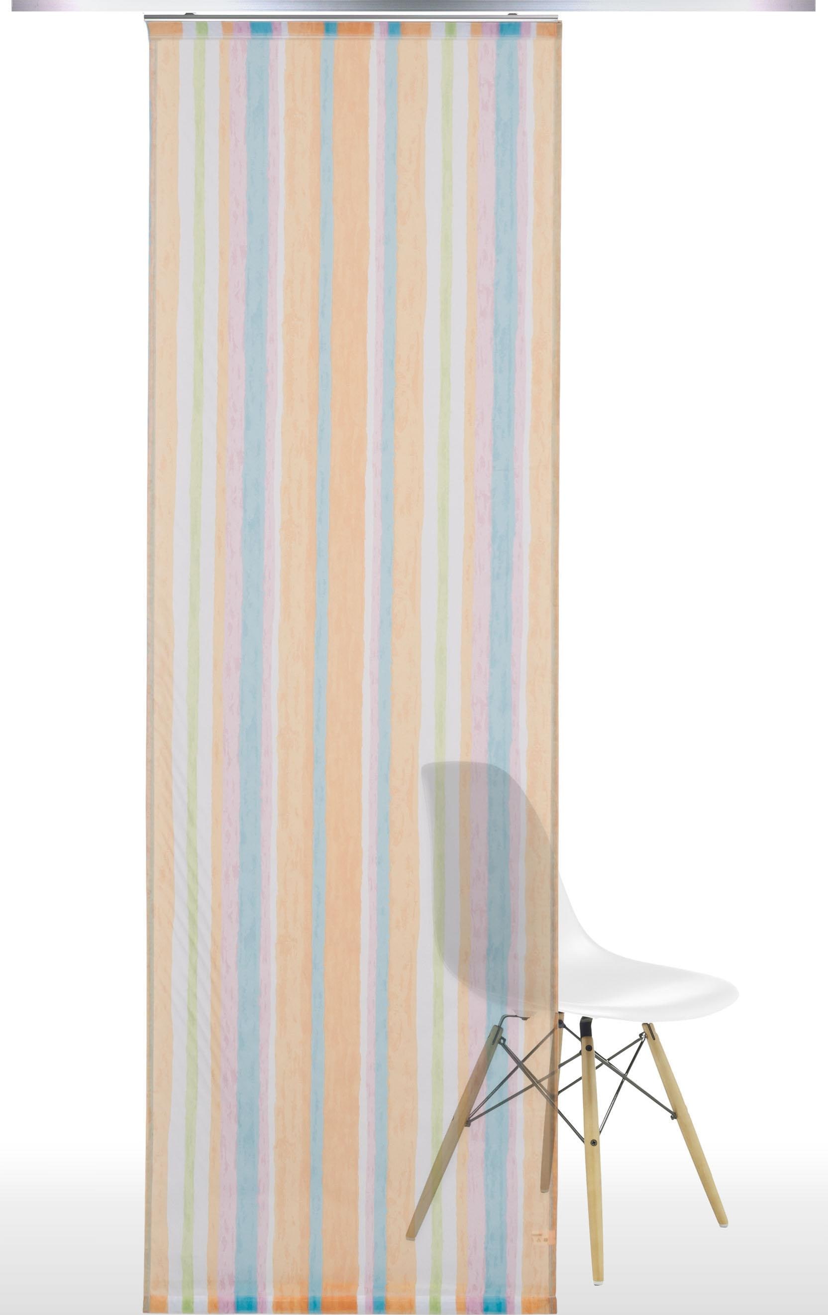 Liedeco Schiebegardine Klettband 1 Stk. tlg. HxB: 245x60 günstig online kaufen