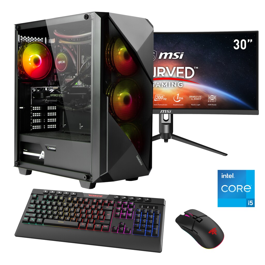 Hyrican Gaming-PC-Komplettsystem »Striker SET02406«, (PCIe SSD Gen4)