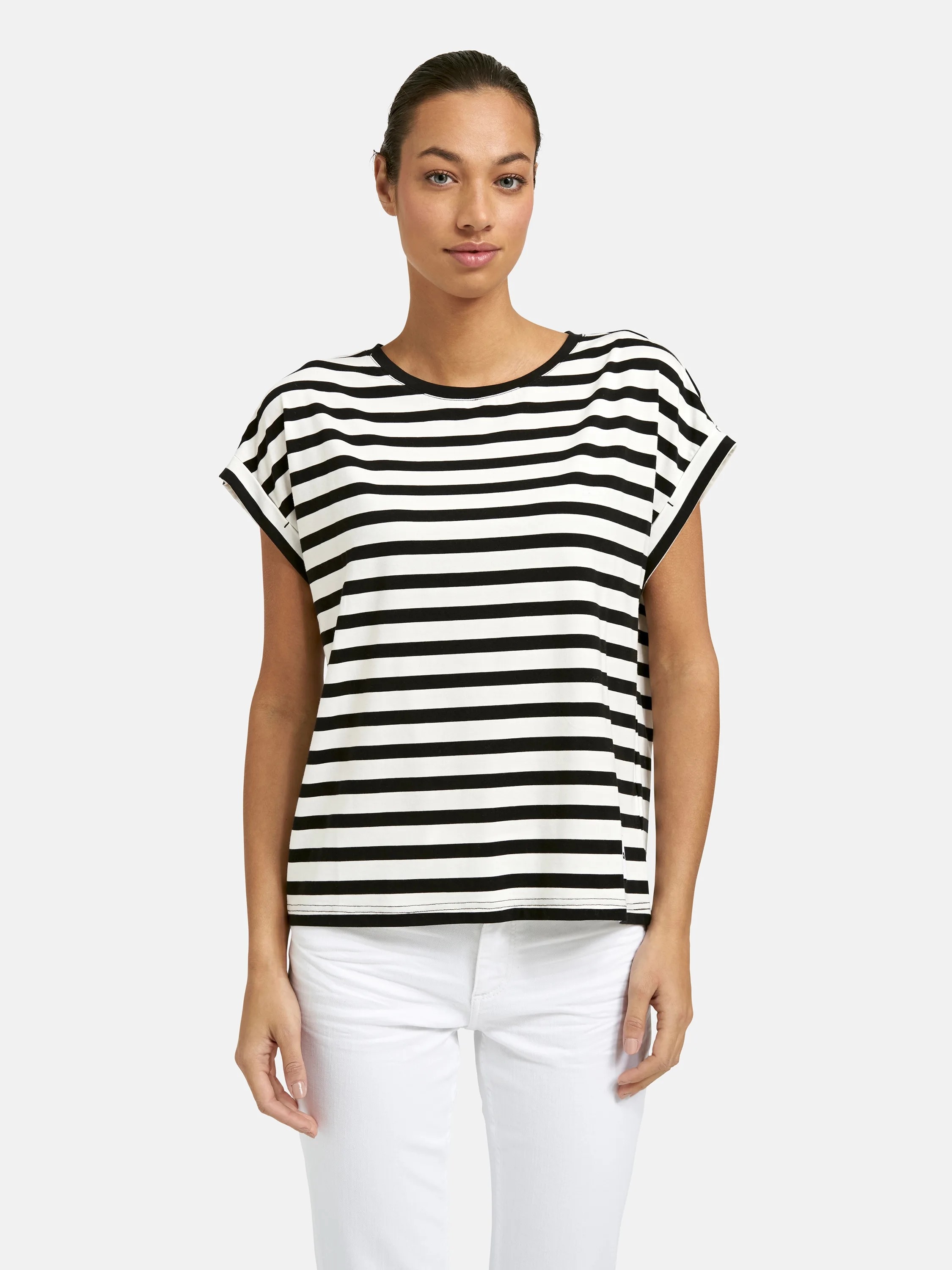 Smith & Soul T-Shirt im gestreiften Design, Rundhalsform günstig online kaufen