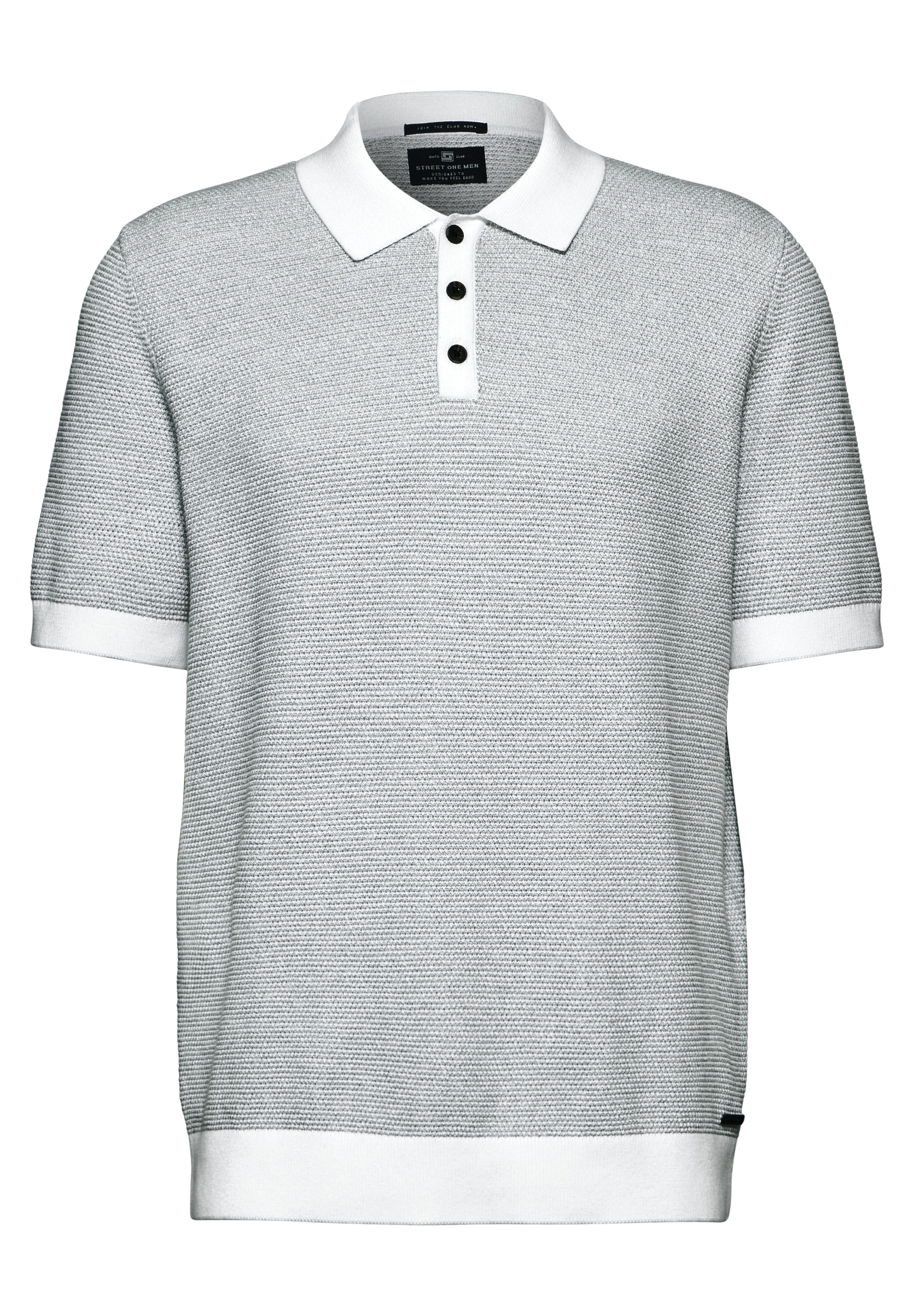 STREET ONE MEN Poloshirt, im soften Baumwoll-Mix