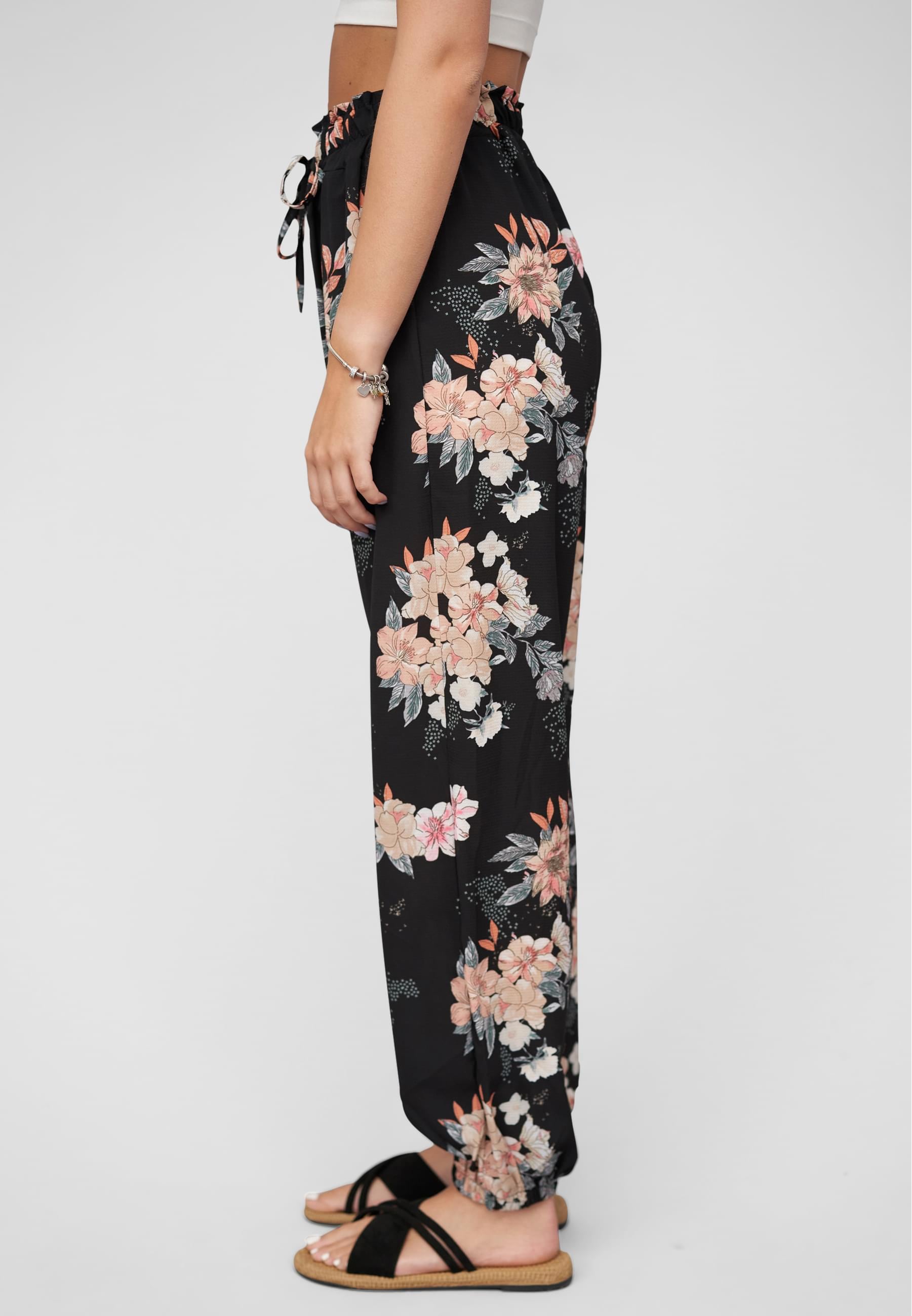 CLOUD 5IVE Stoffhose »CLOUD 5IVE Pants with aop flower print«, (1 tlg.)