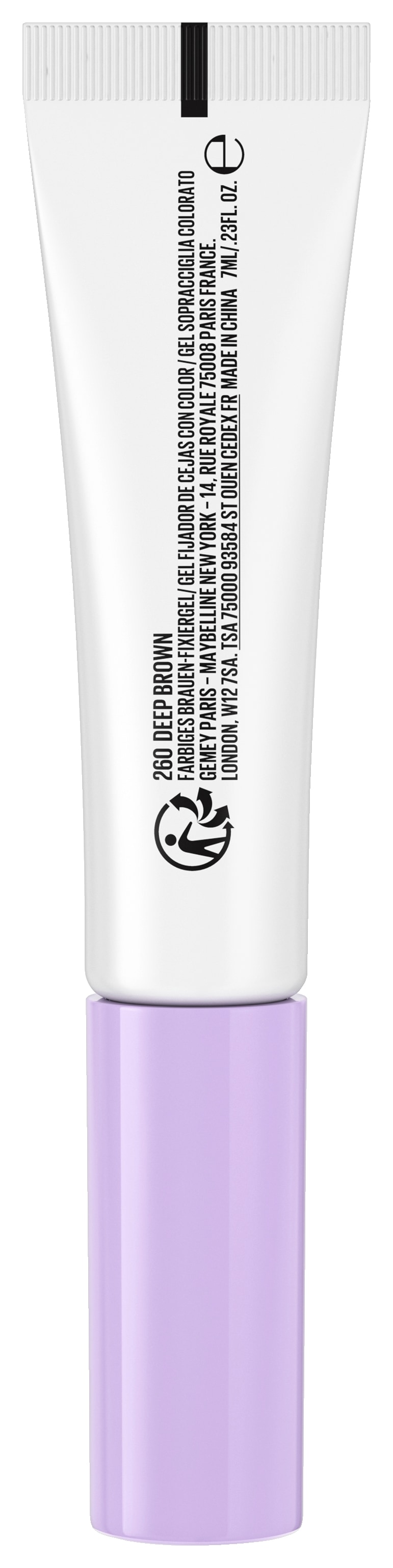 MAYBELLINE NEW YORK Augenbrauenpflege »SUPER LOCK BROW GLUE AUGENBRAUENGEL« fixiert, definiert, formt, setzt Highlights, wischfest