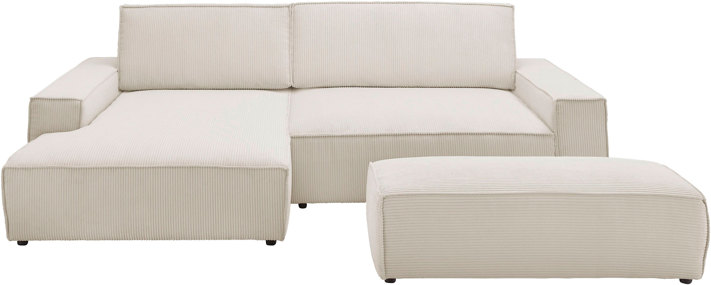 Home affaire Polsterecke "NEU: SHERWOOD XXL tief, L-Form mit Schlaffunktion günstig online kaufen