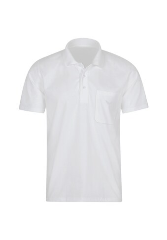 Poloshirt »TRIGEMA Poloshirt aus Single-Jersey«, (1 tlg.)