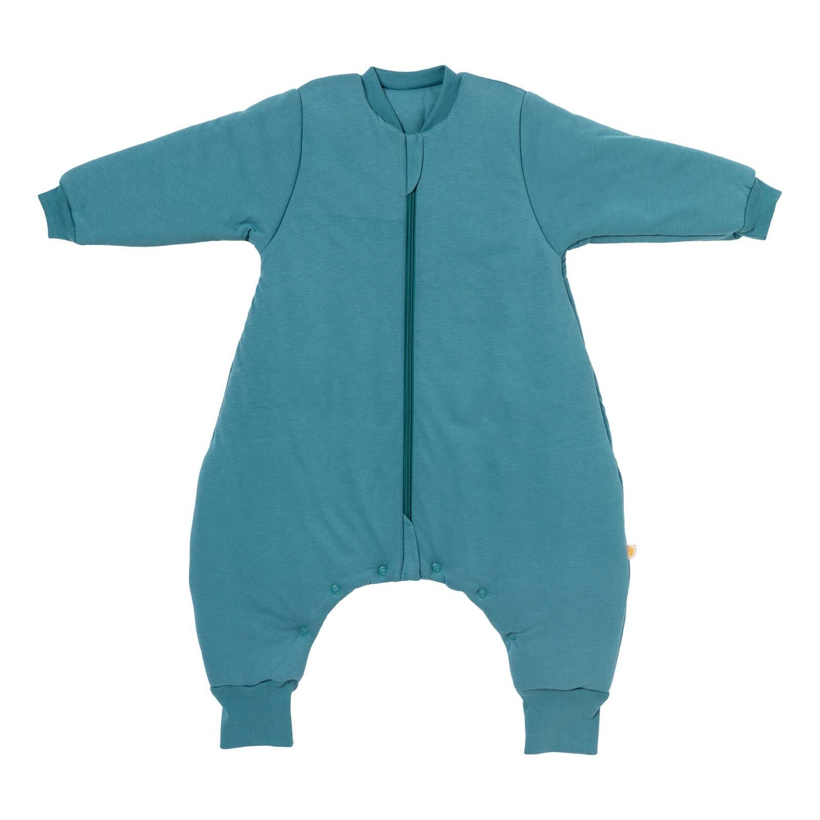 SCHLUMMERSACK Babyschlafsack "Schlafsack mit Füßen 3.5 Tog", L: 70cm, blau, Schlafsäcke