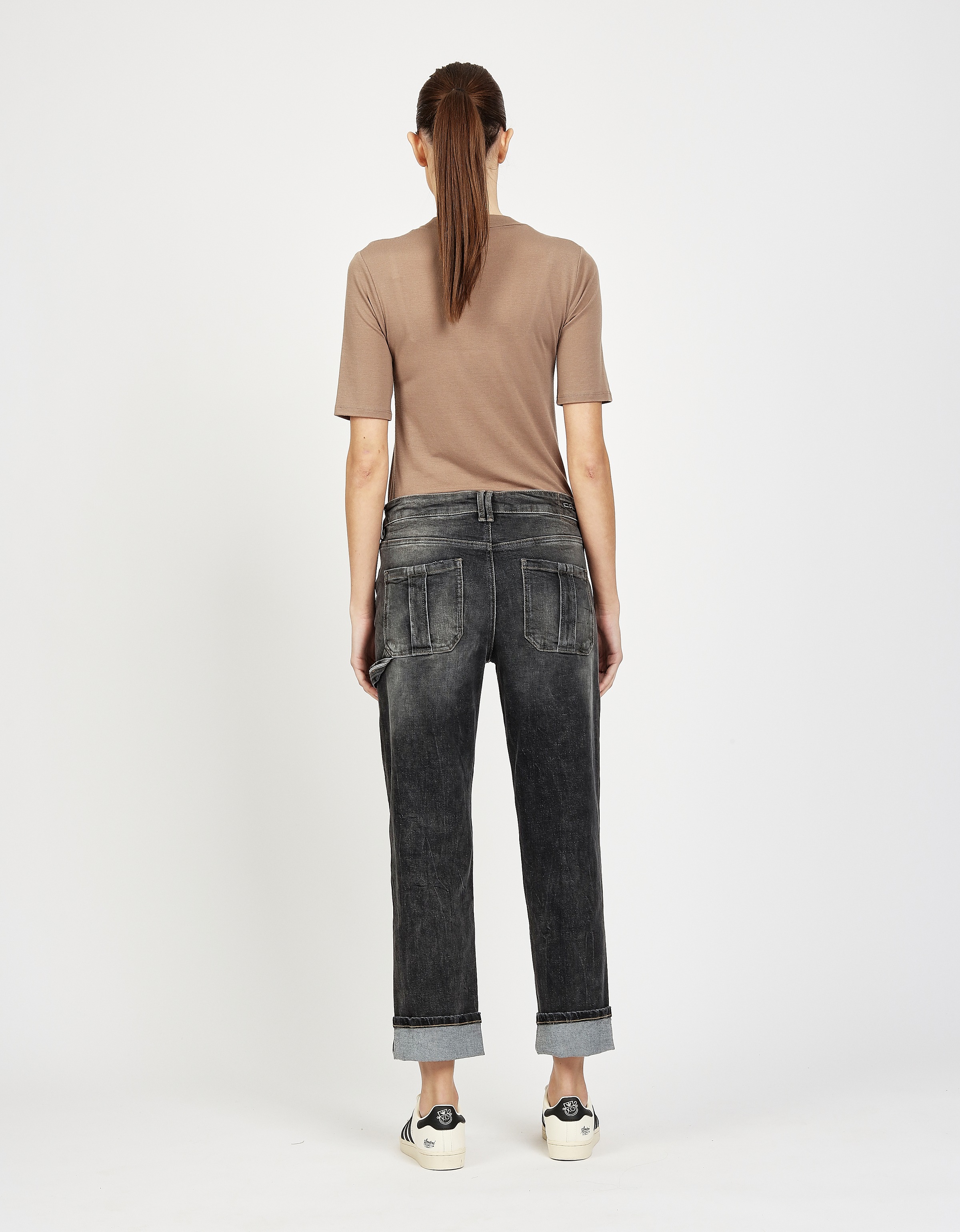 GANG Straight-Jeans »94THELMA WORKER«, mit aufgesetzten Taschen und typischen Workerdetails