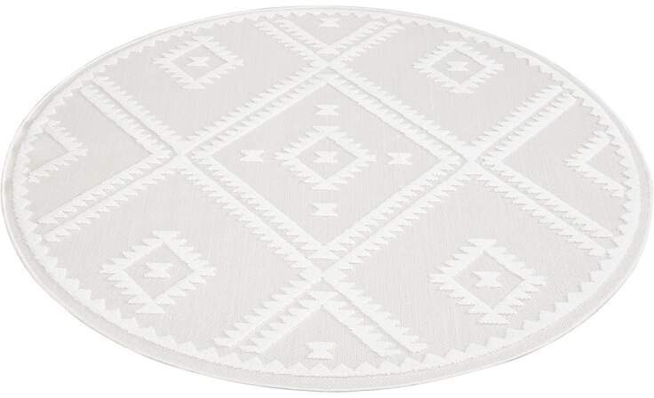 Carpet City "In-& Outdoorteppich Santorini 454, 3D-Effekt, Raute-Optik" run günstig online kaufen