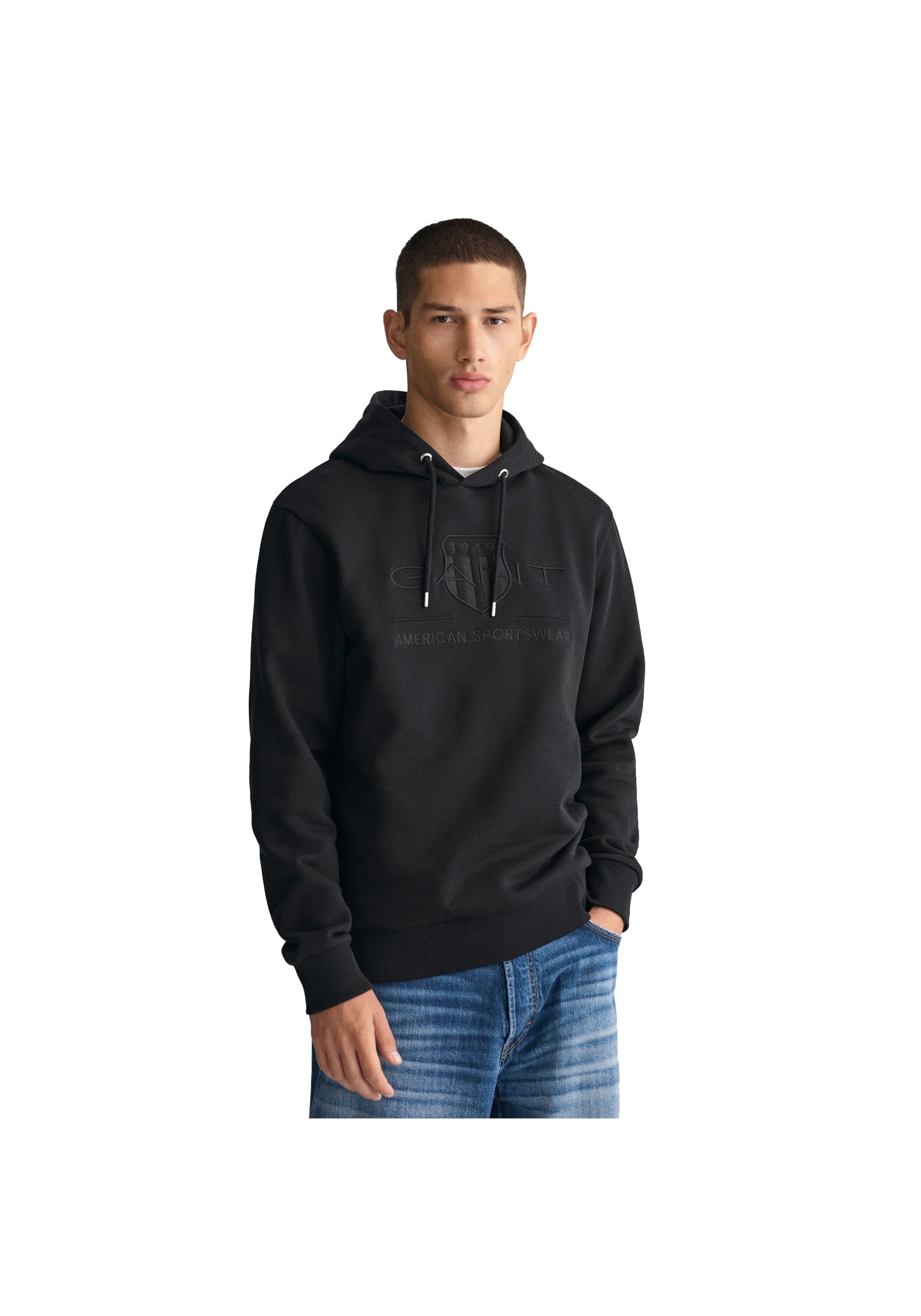 Gant Sweatshirt "Sweatshirt REGULAR TONAL SHIELD HOODIE" günstig online kaufen