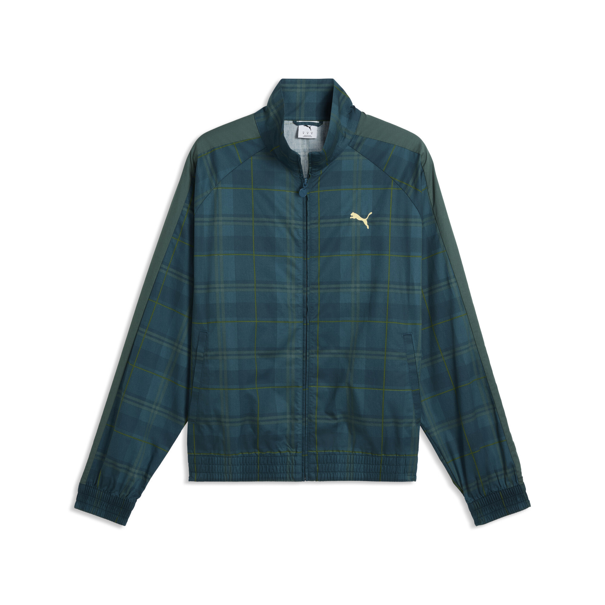PUMA Trainingsjacke "T7 Relaxed Tartan Trainingsjacke Herren"