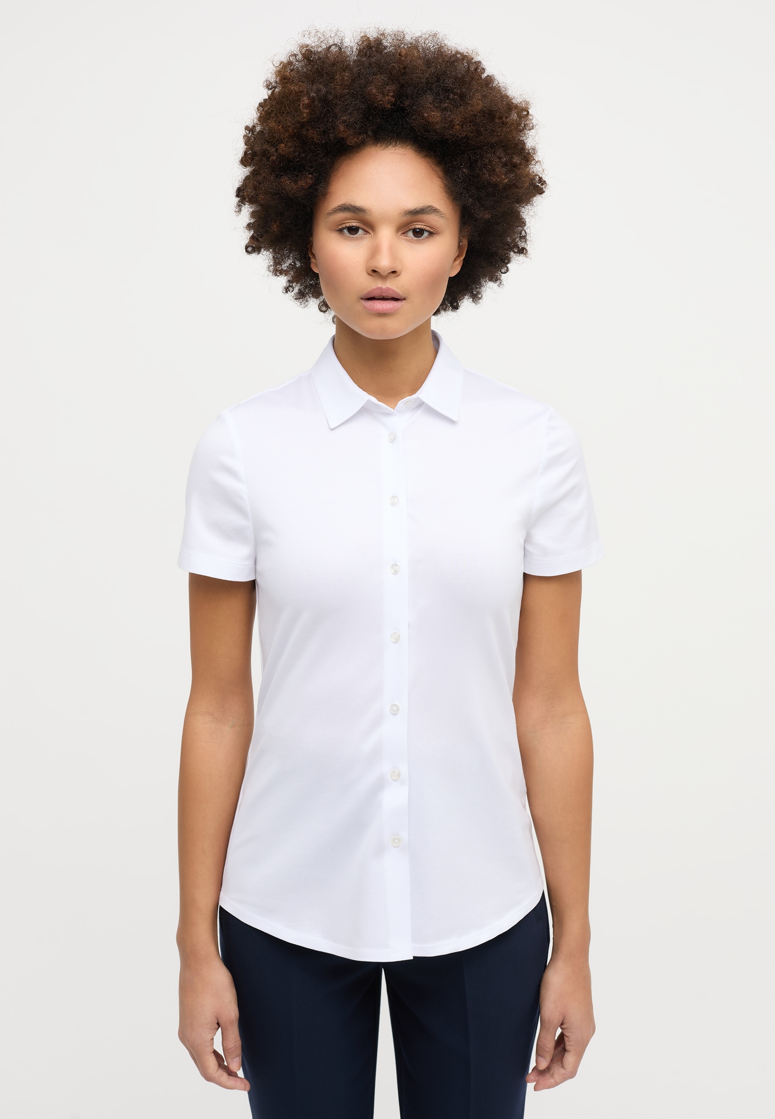 Eterna Hemdbluse "FITTED" NON IRON (bügelfrei) günstig online kaufen