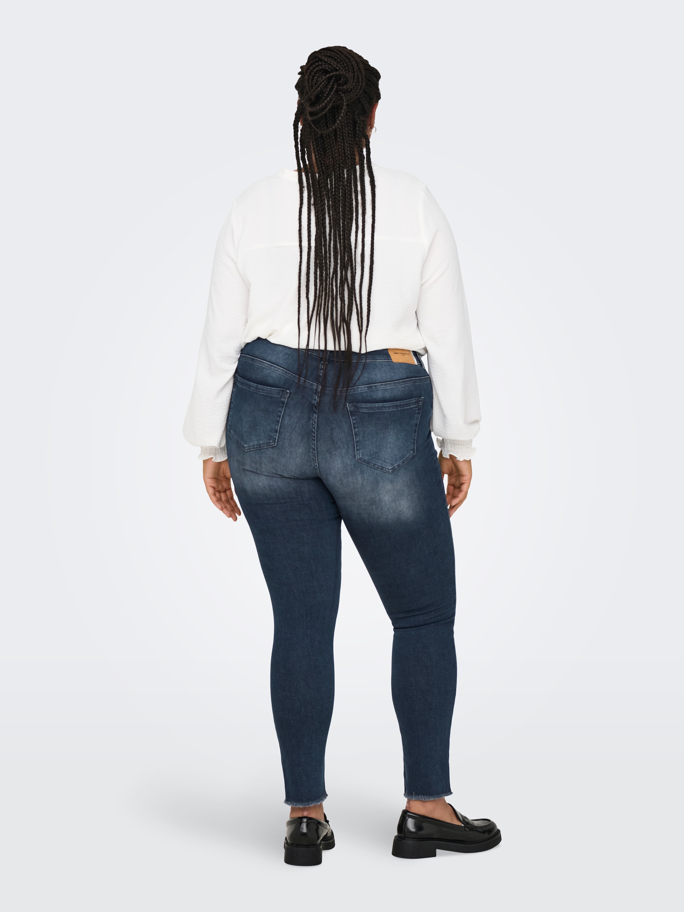 ONLY CARMAKOMA Skinny-fit-Jeans »CARWILLY REG SK ANK RW REA422 NOOS«