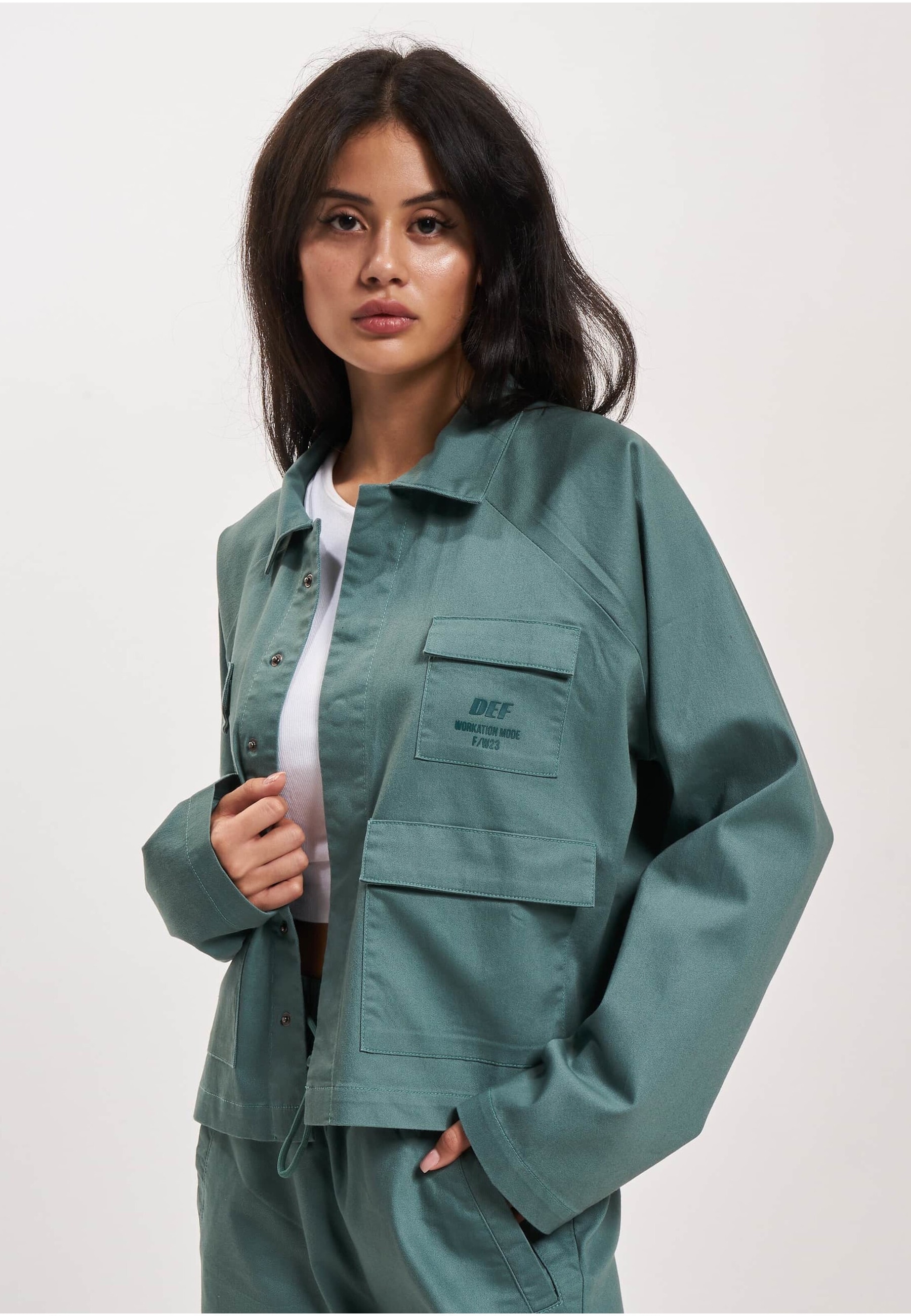 DEF Allwetterjacke »DEF DEF Worky Jacket« 1 Stk. tlg. ohne Kapuze